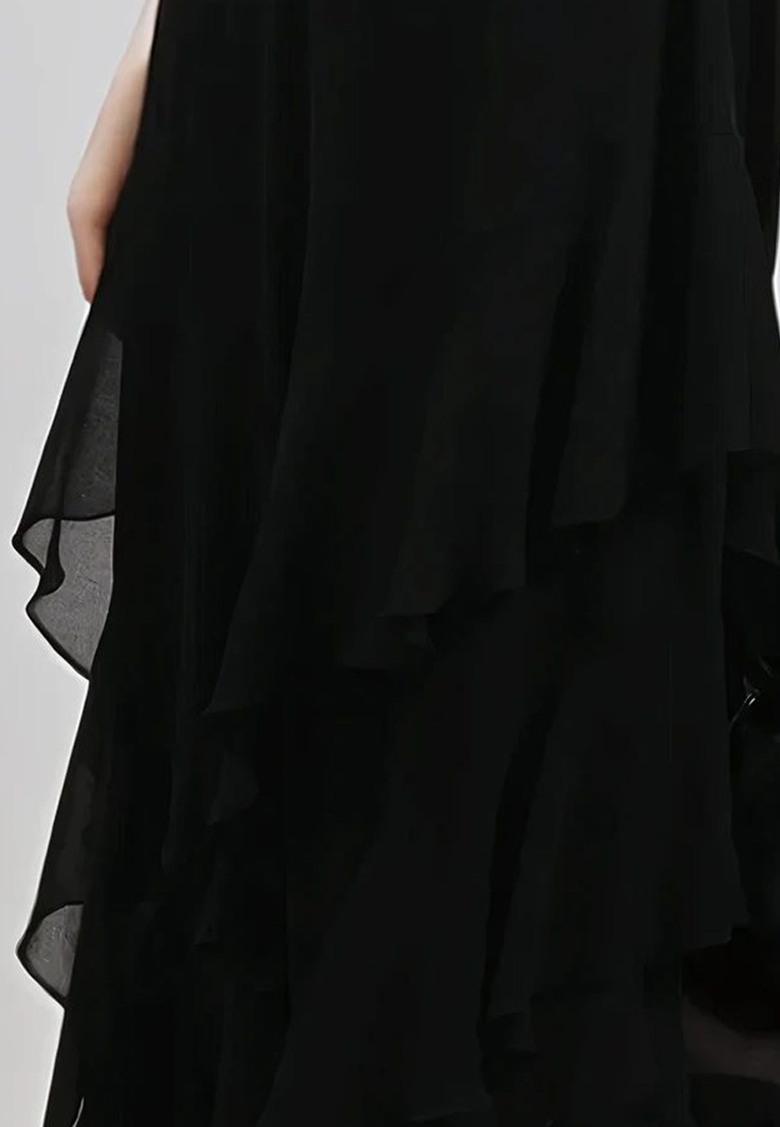 TAYLOR MAXI DRESS JET BLACK