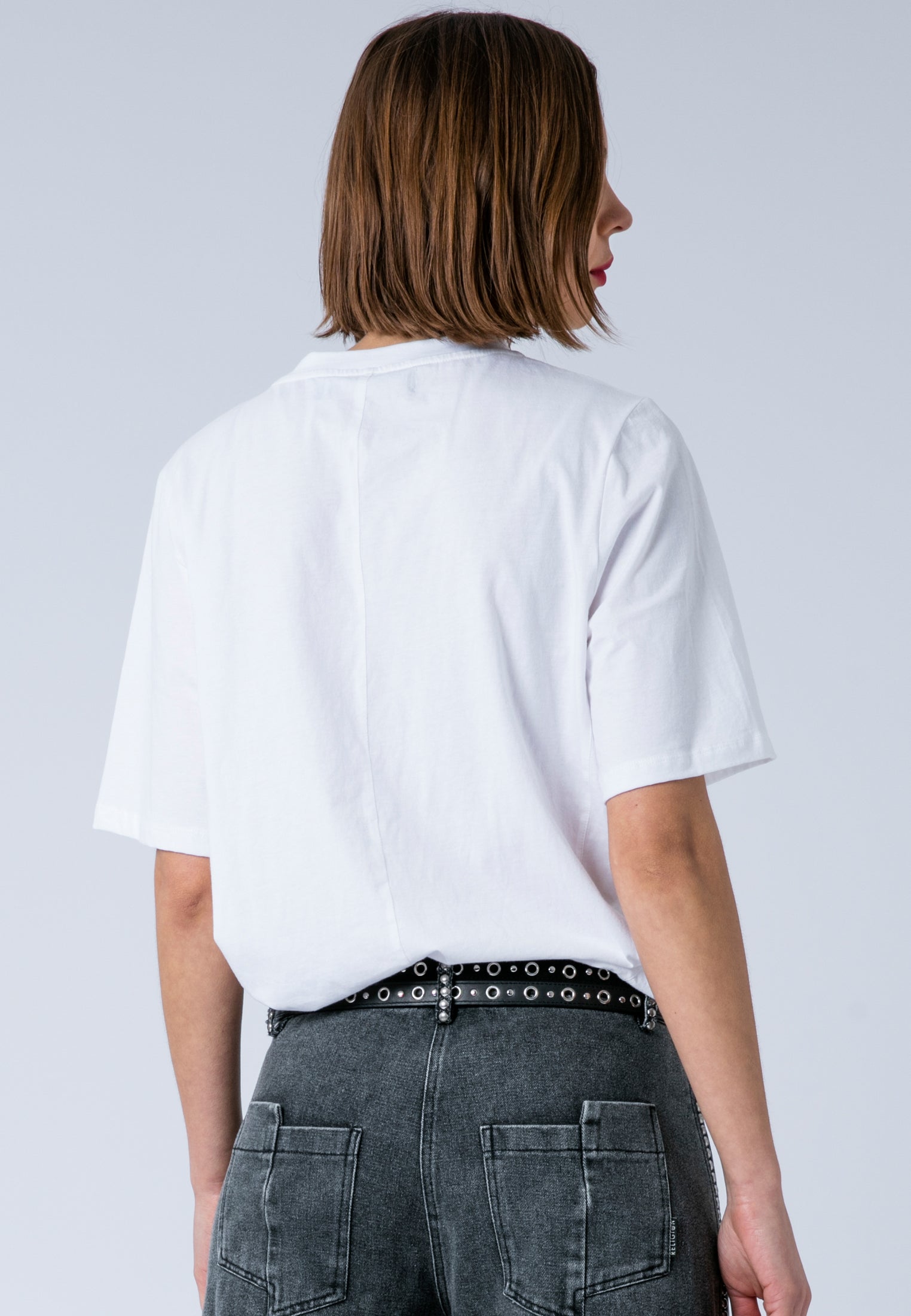 BELLA T-SHIRT ROCK N ROLL WHITE
