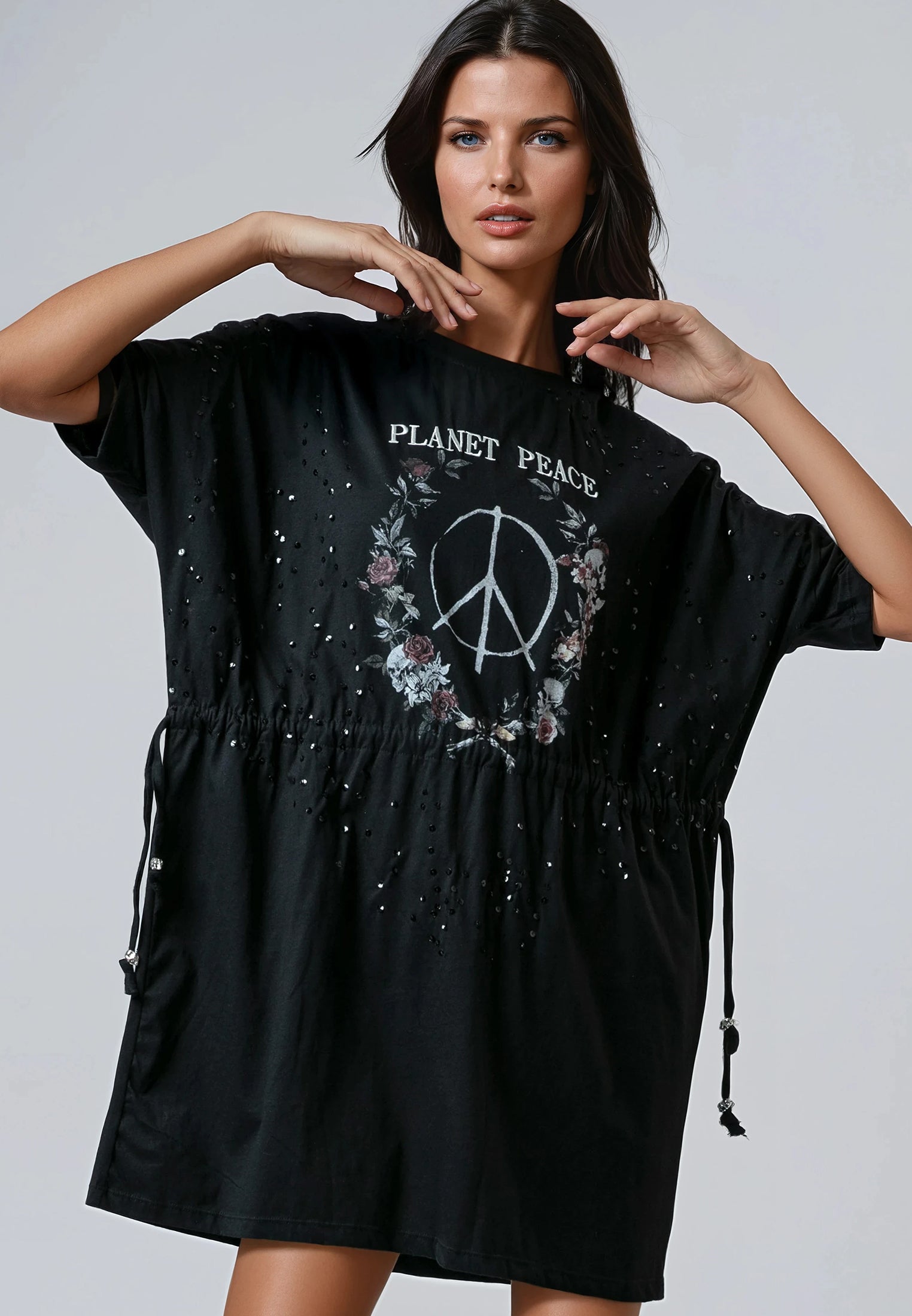 PLANET DRESS BLACK