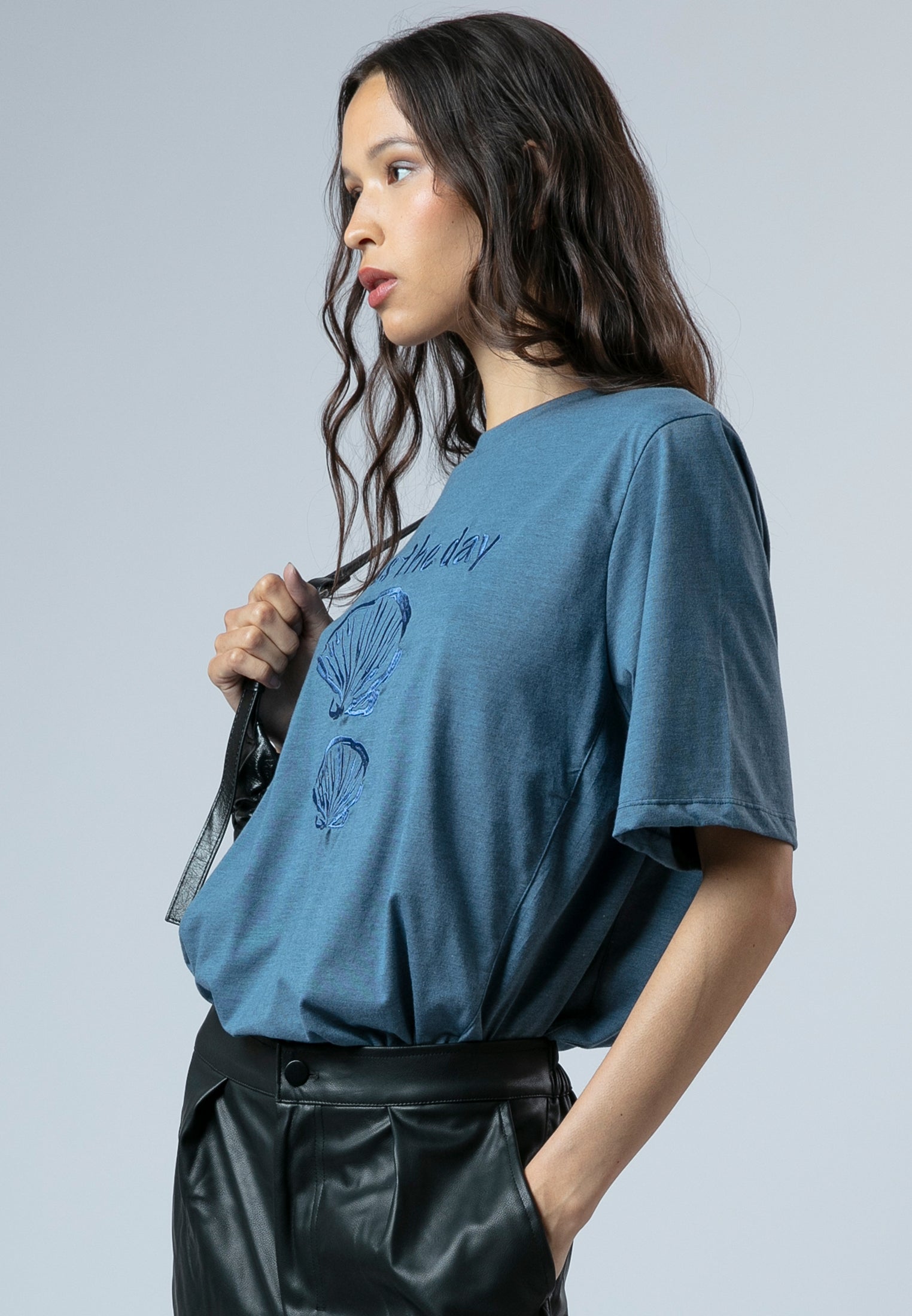 SUMMER T-SHIRT BLUE ASHES
