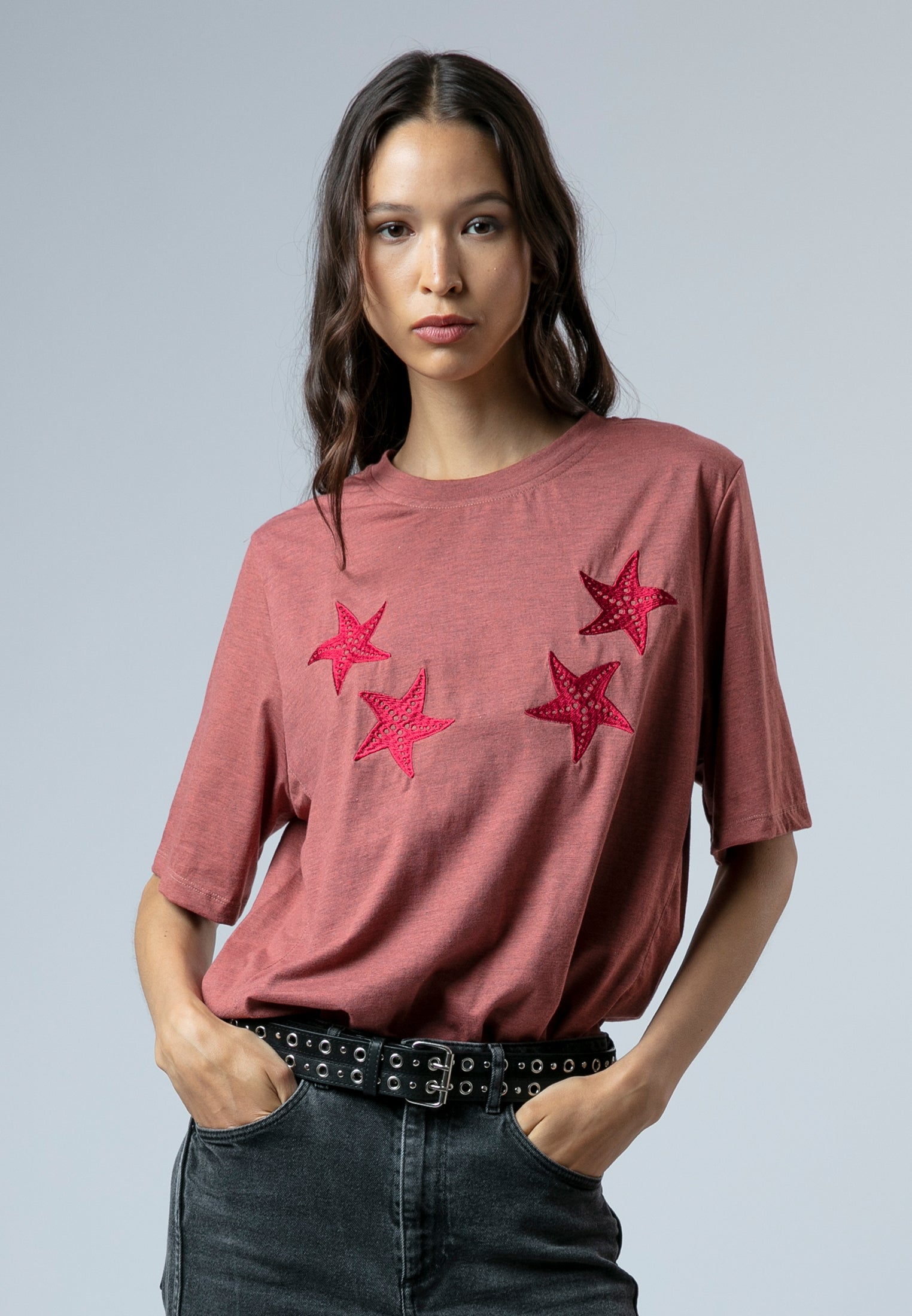 SUMMER T-SHIRT BURNT ORANGE