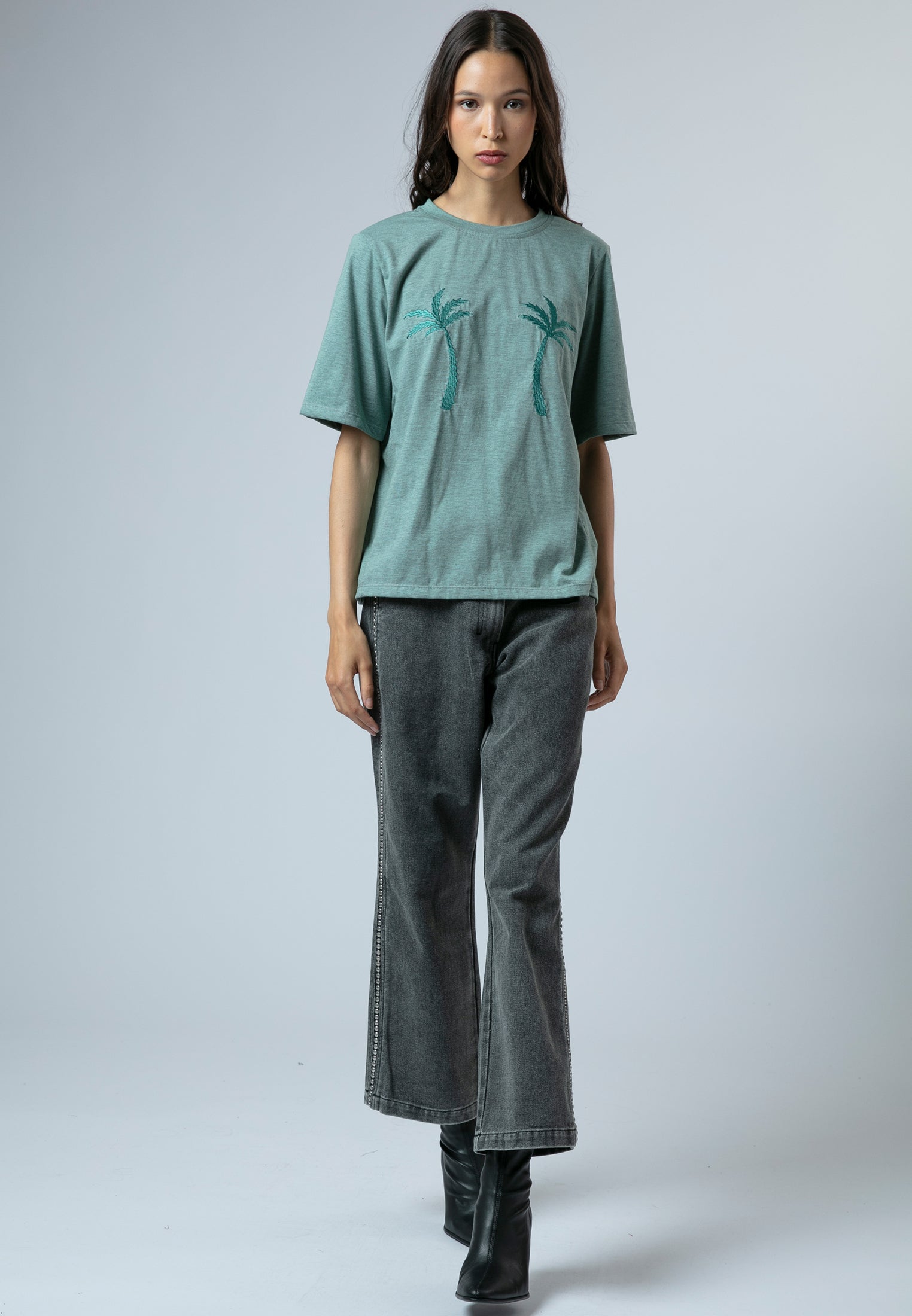 SUMMER T-SHIRT GRANITE GREEN