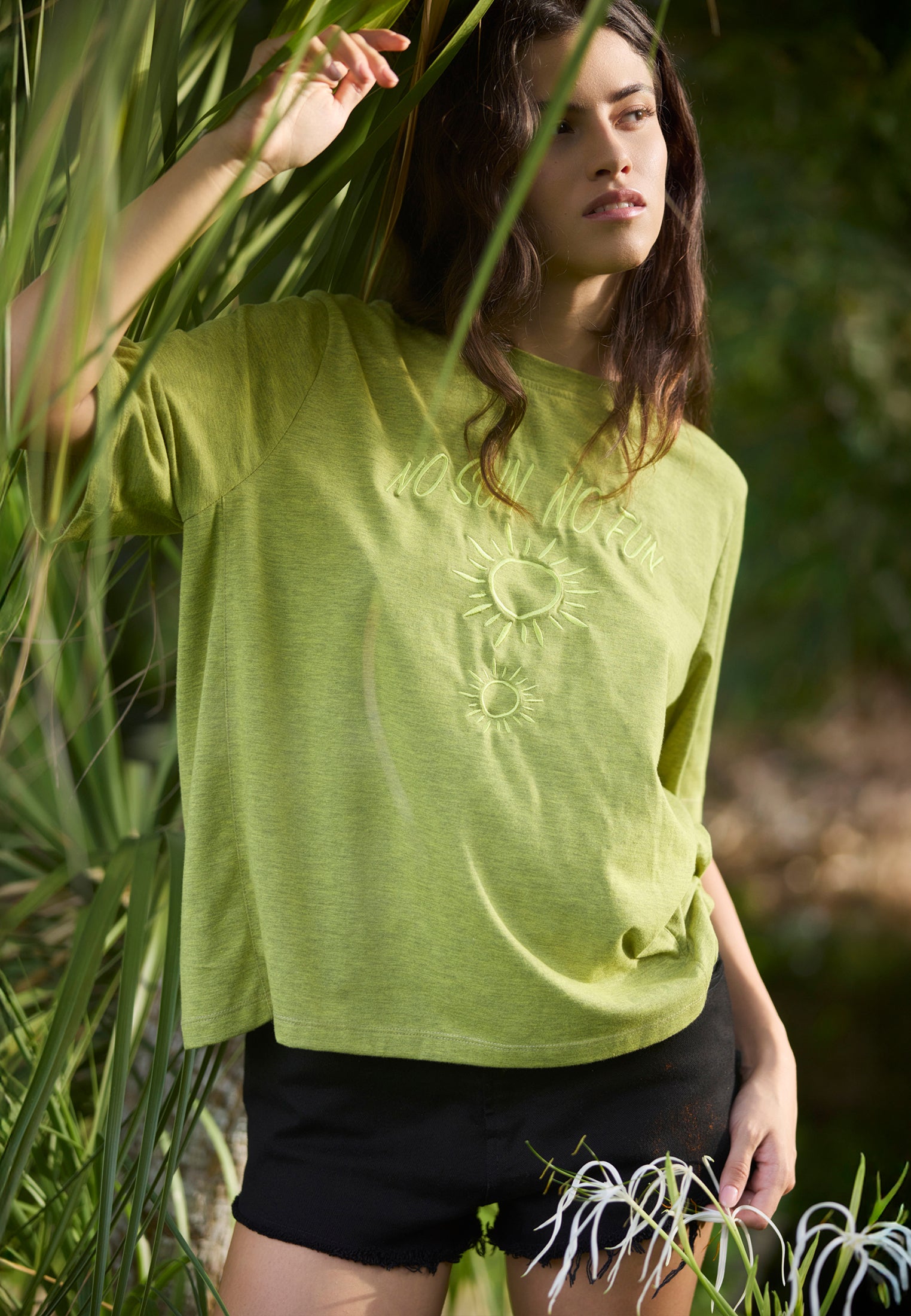 SUMMER T-SHIRT LIME GREEN