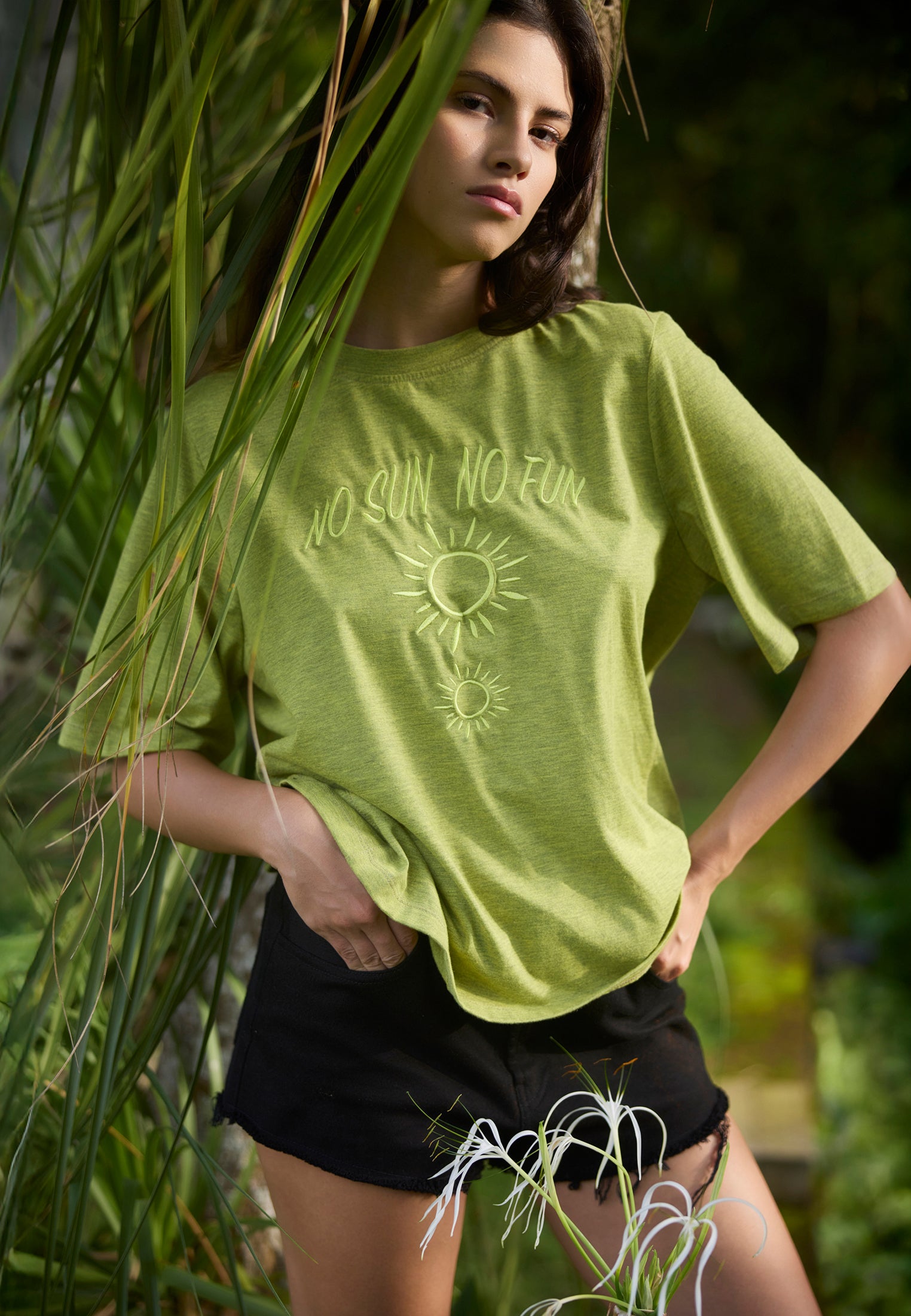 SUMMER T-SHIRT LIME GREEN