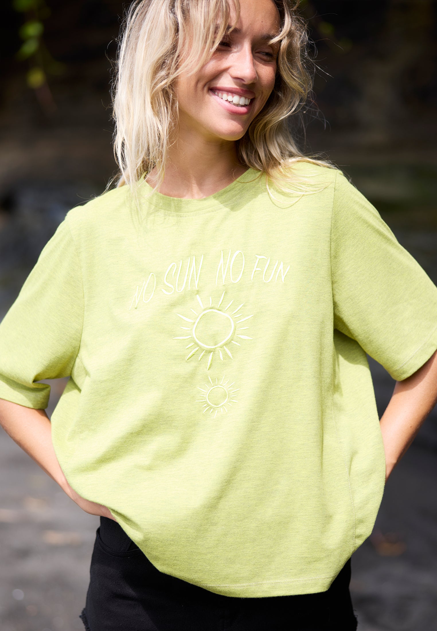 SUMMER T-SHIRT LIME GREEN