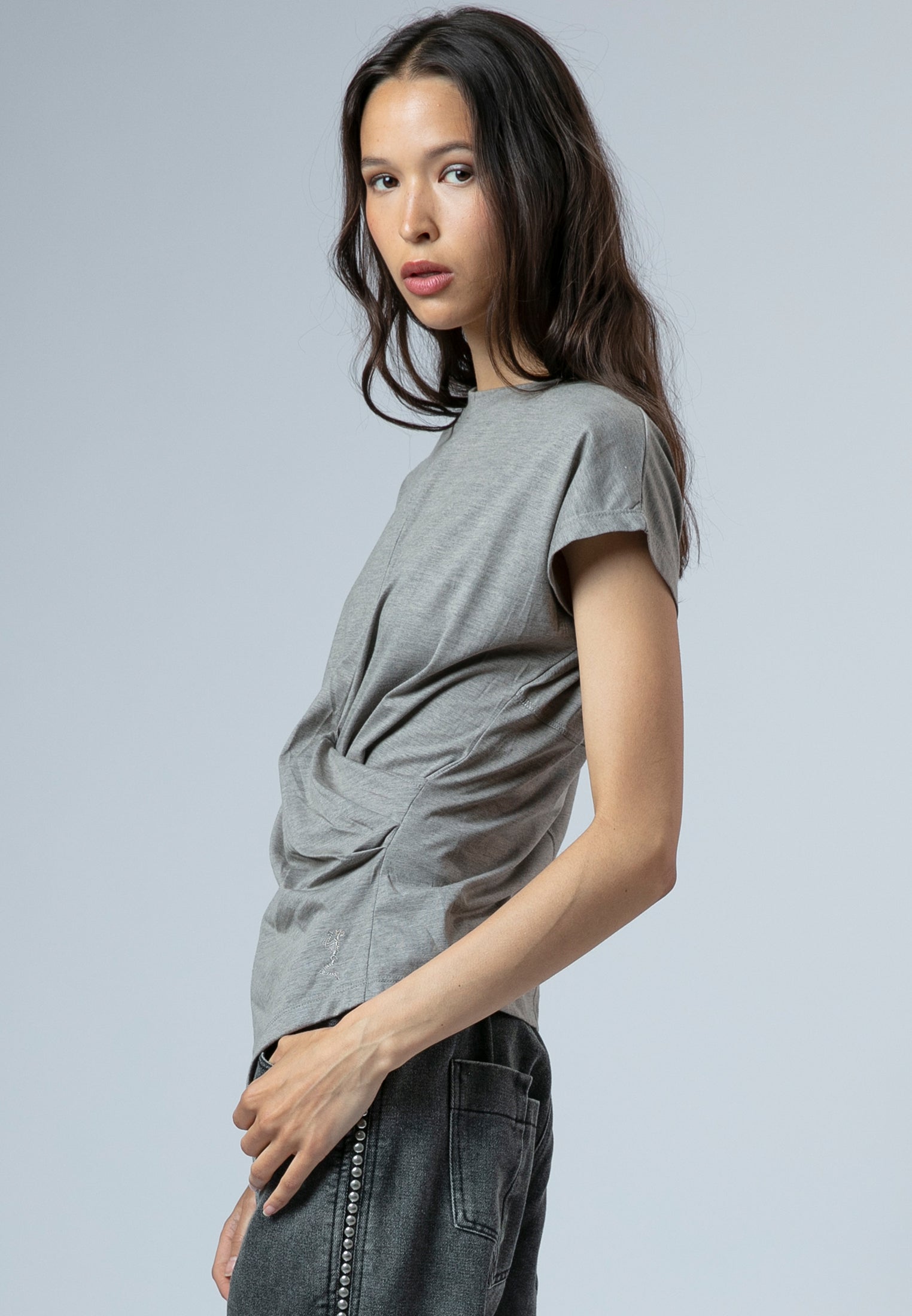 TIME T-SHIRT FLINT