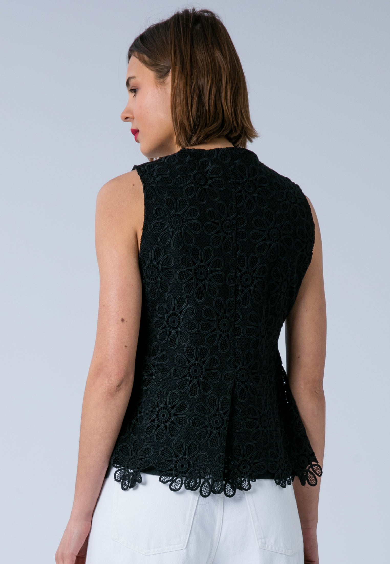 ELLIE WAISTCOAT BLACK