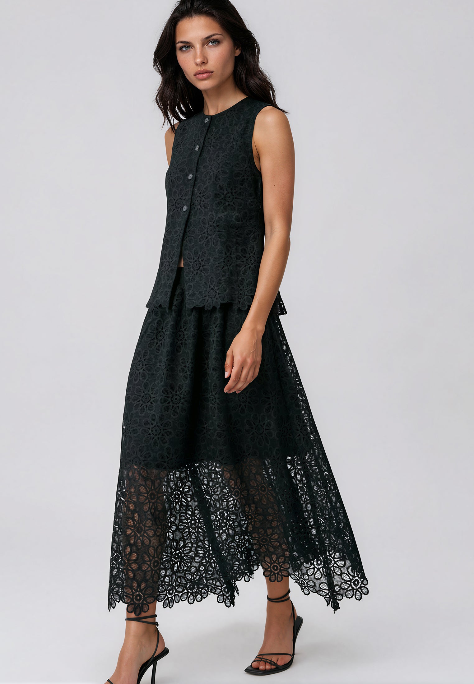 ELLIE WAISTCOAT BLACK