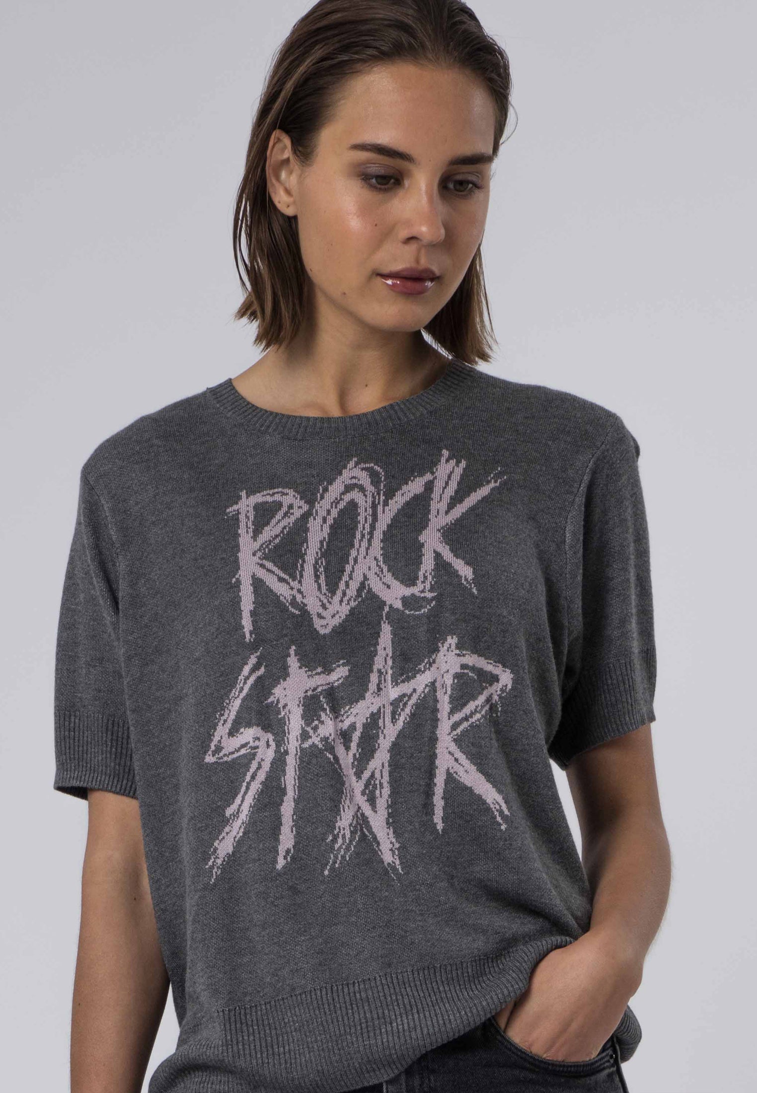 ROSIE JUMPER GREY MARL