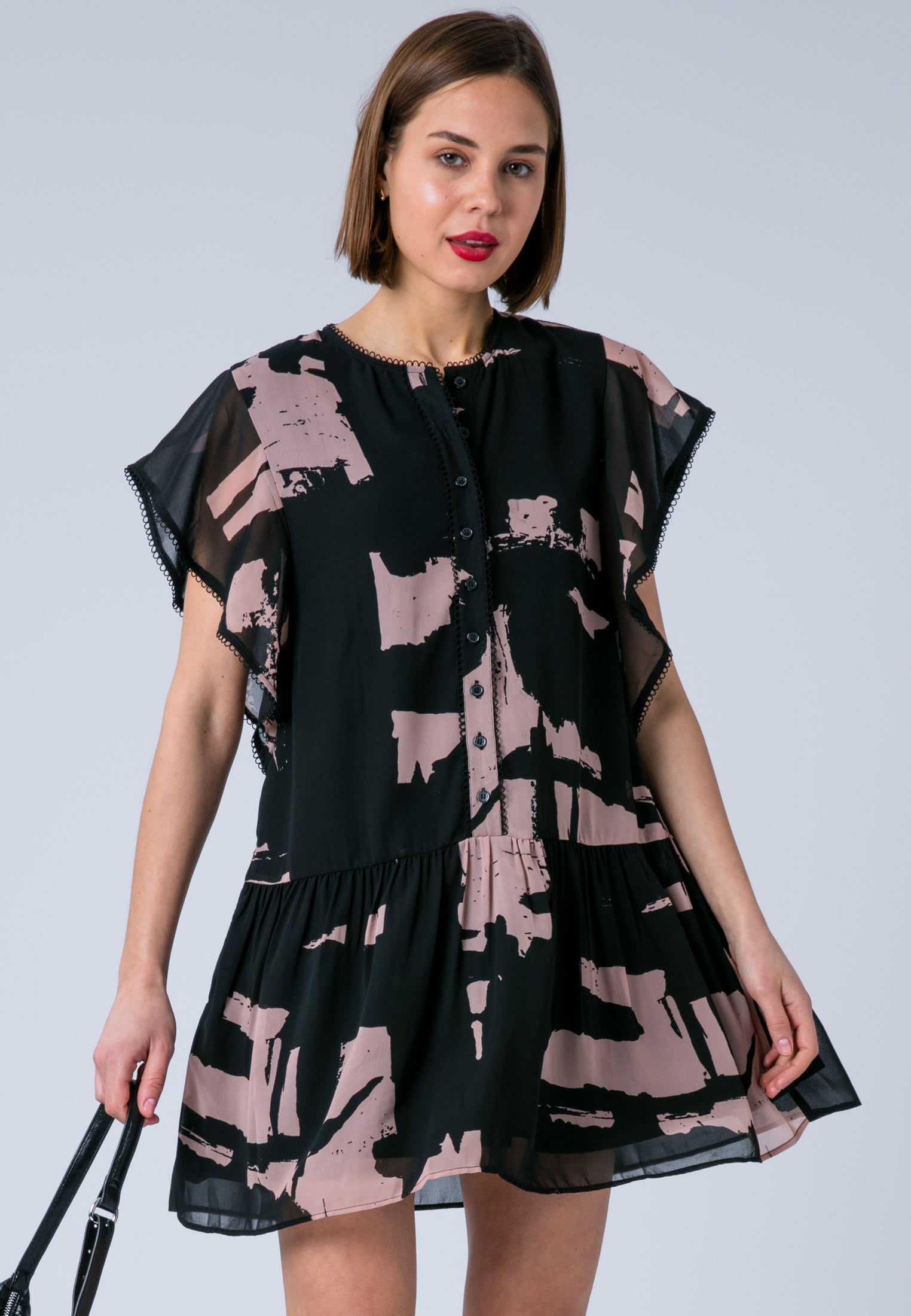 ARA TUNIC FACADE BLACK & ASHES