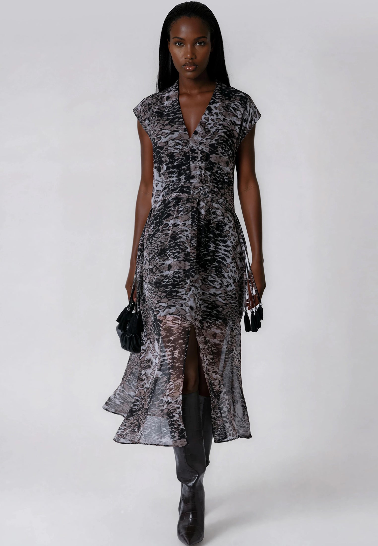 EMERALD DRESS ADDER BROWN