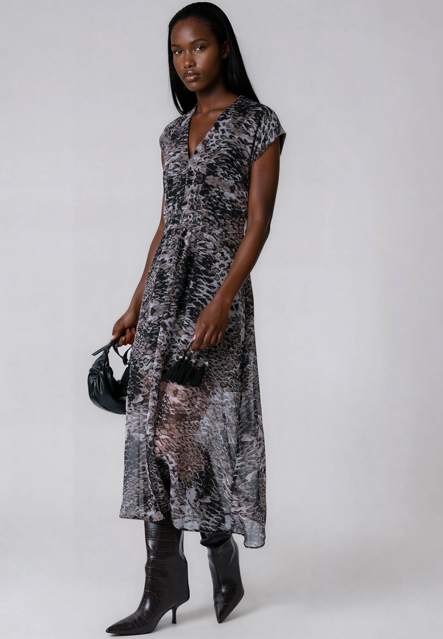 EMERALD DRESS ADDER BROWN