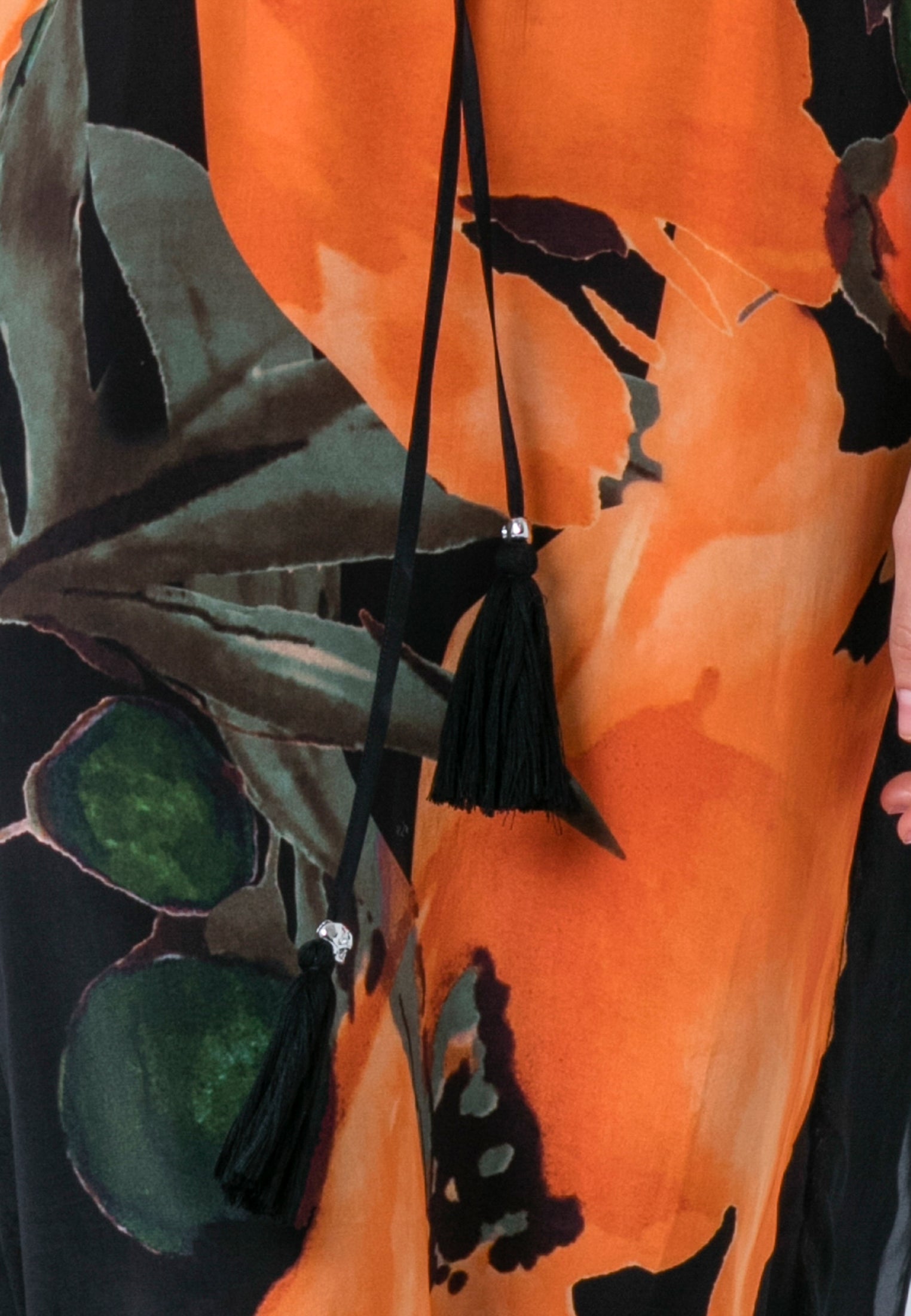 ELINA KAFTAN PRIME ORANGE FLOWER