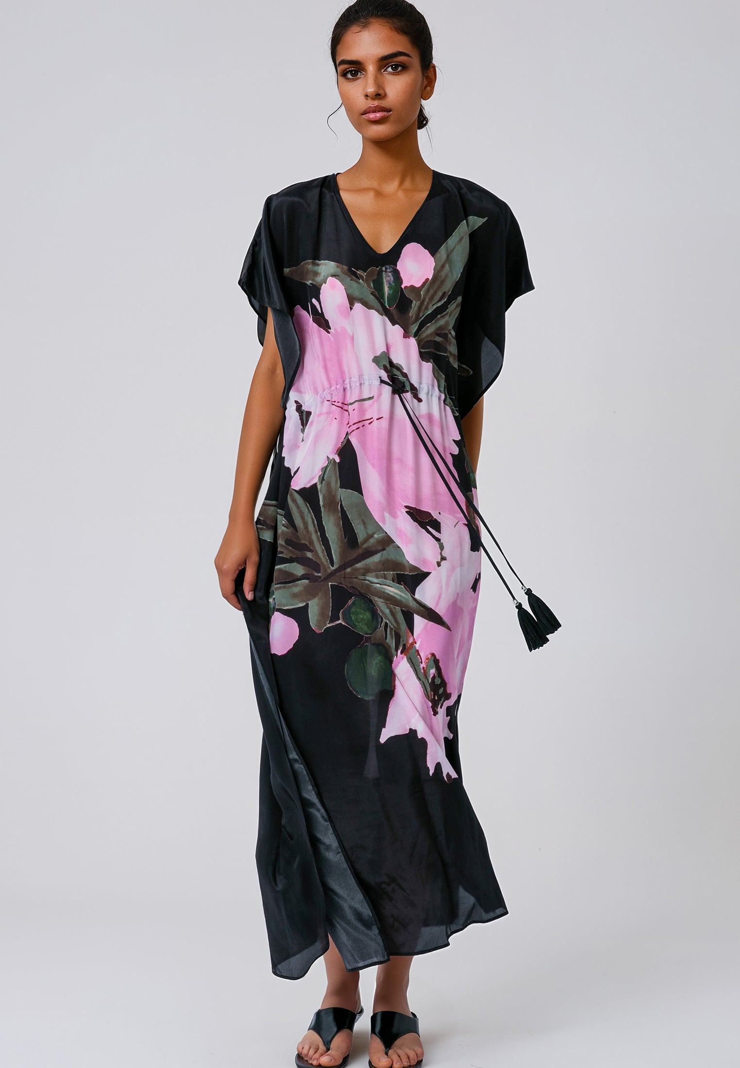 ELINA KAFTAN PRIME PINK FLOWER