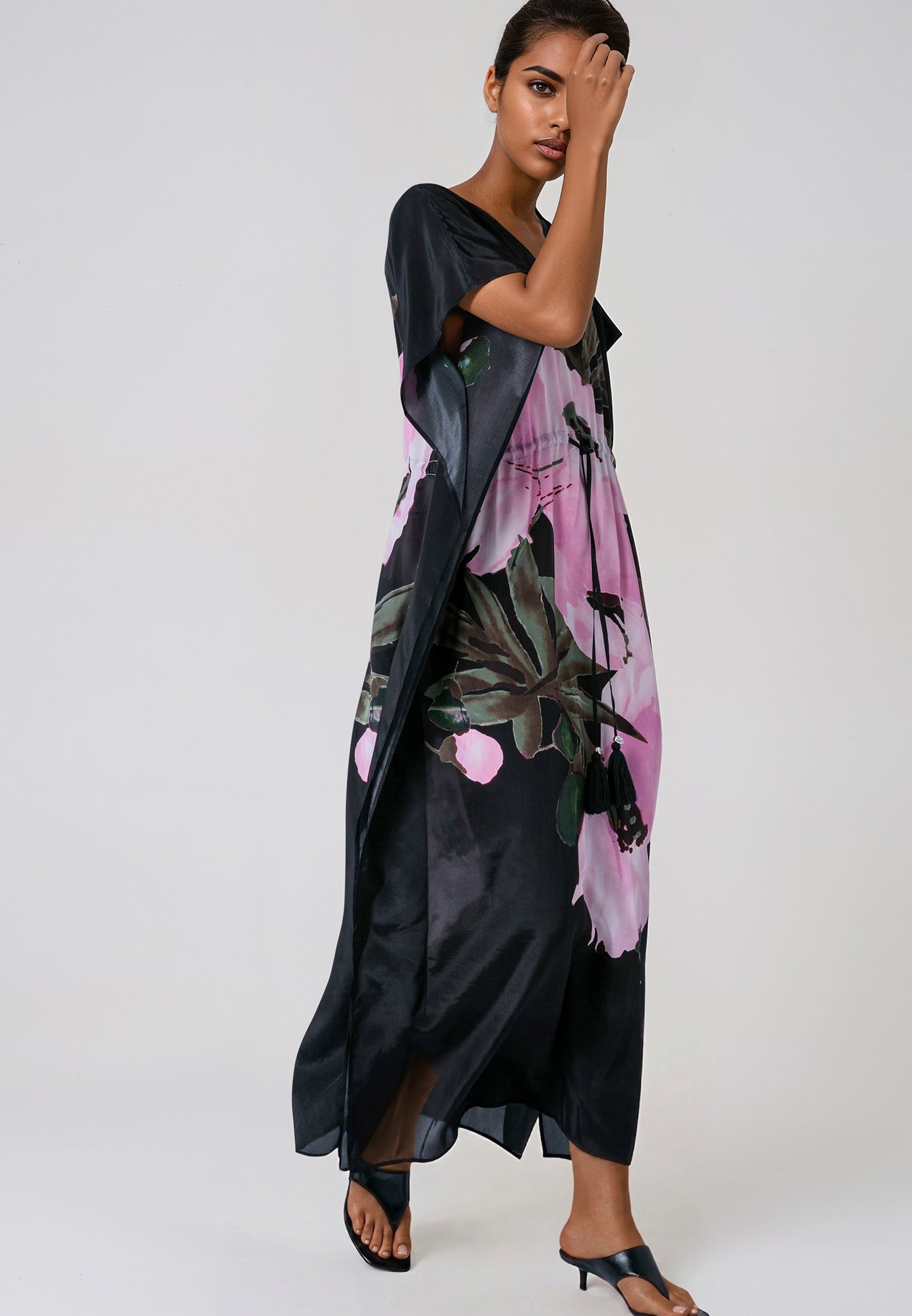 ELINA KAFTAN PRIME PINK FLOWER