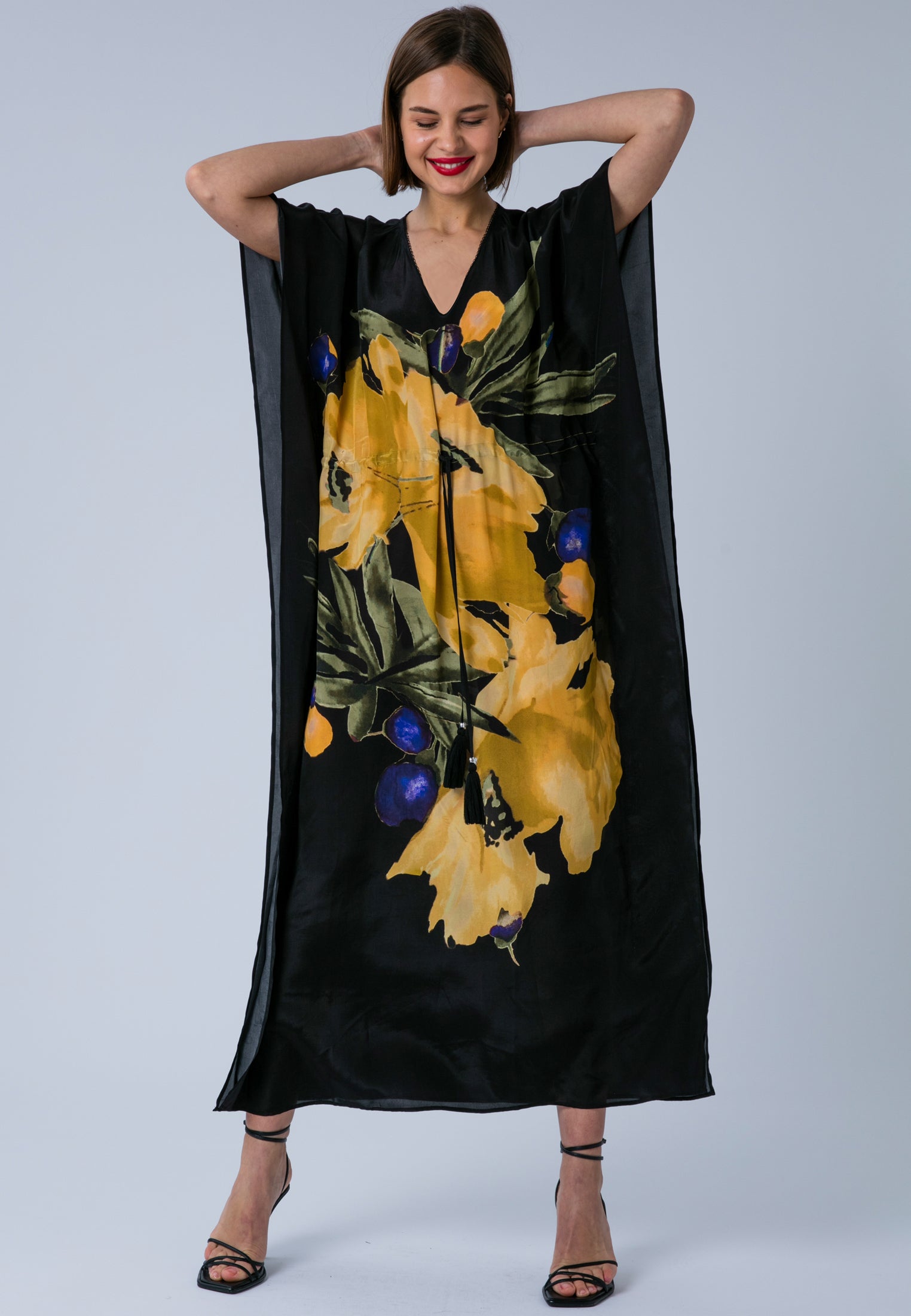 ELINA KAFTAN PRIME YELLOW FLOWER