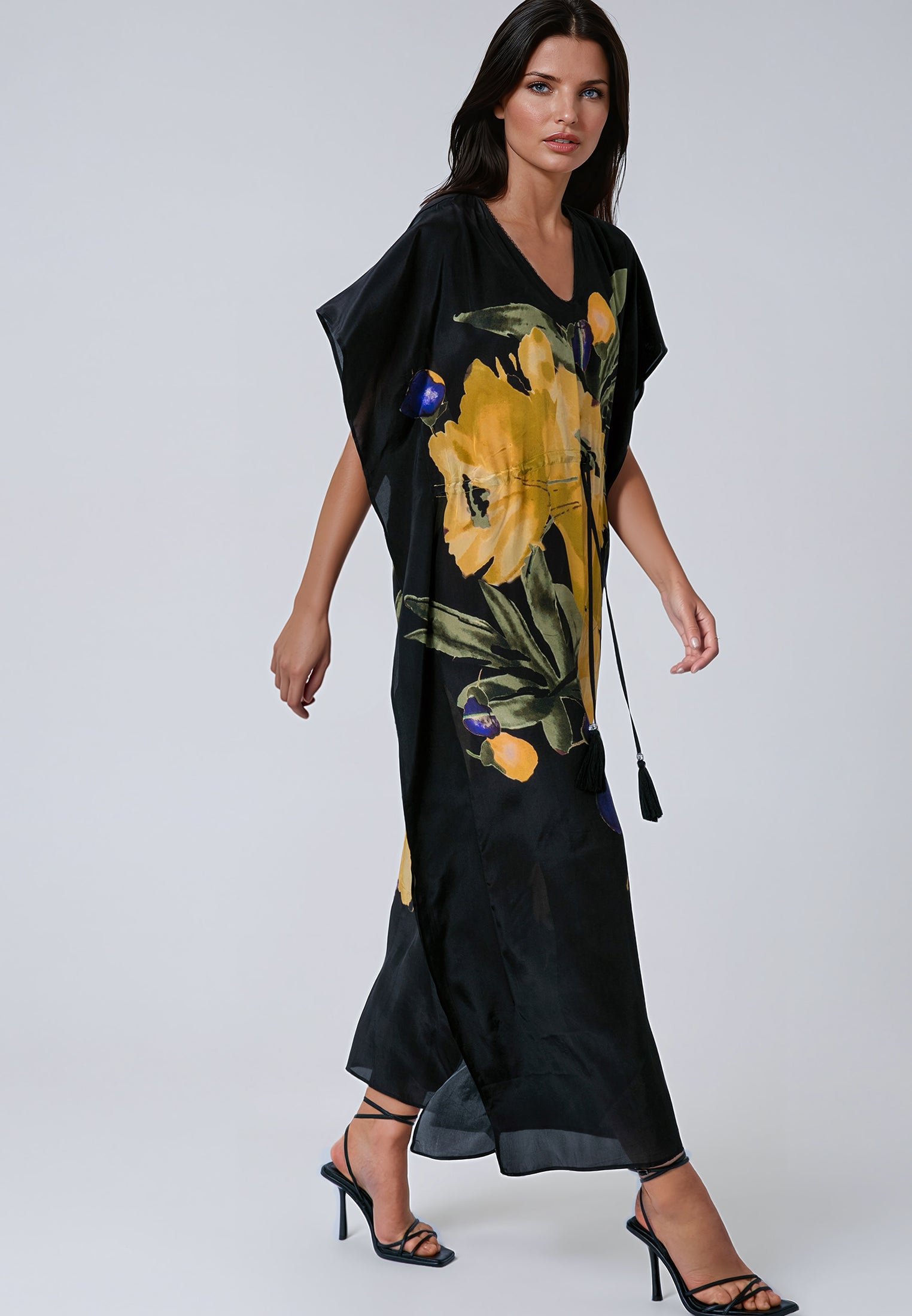 ELINA KAFTAN PRIME YELLOW FLOWER
