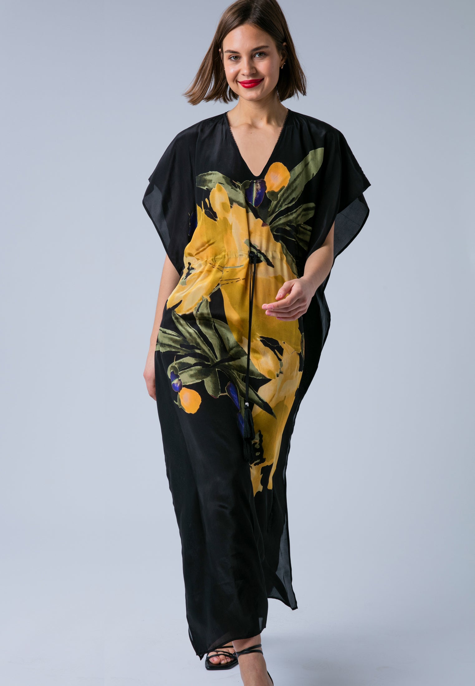ELINA KAFTAN PRIME YELLOW FLOWER