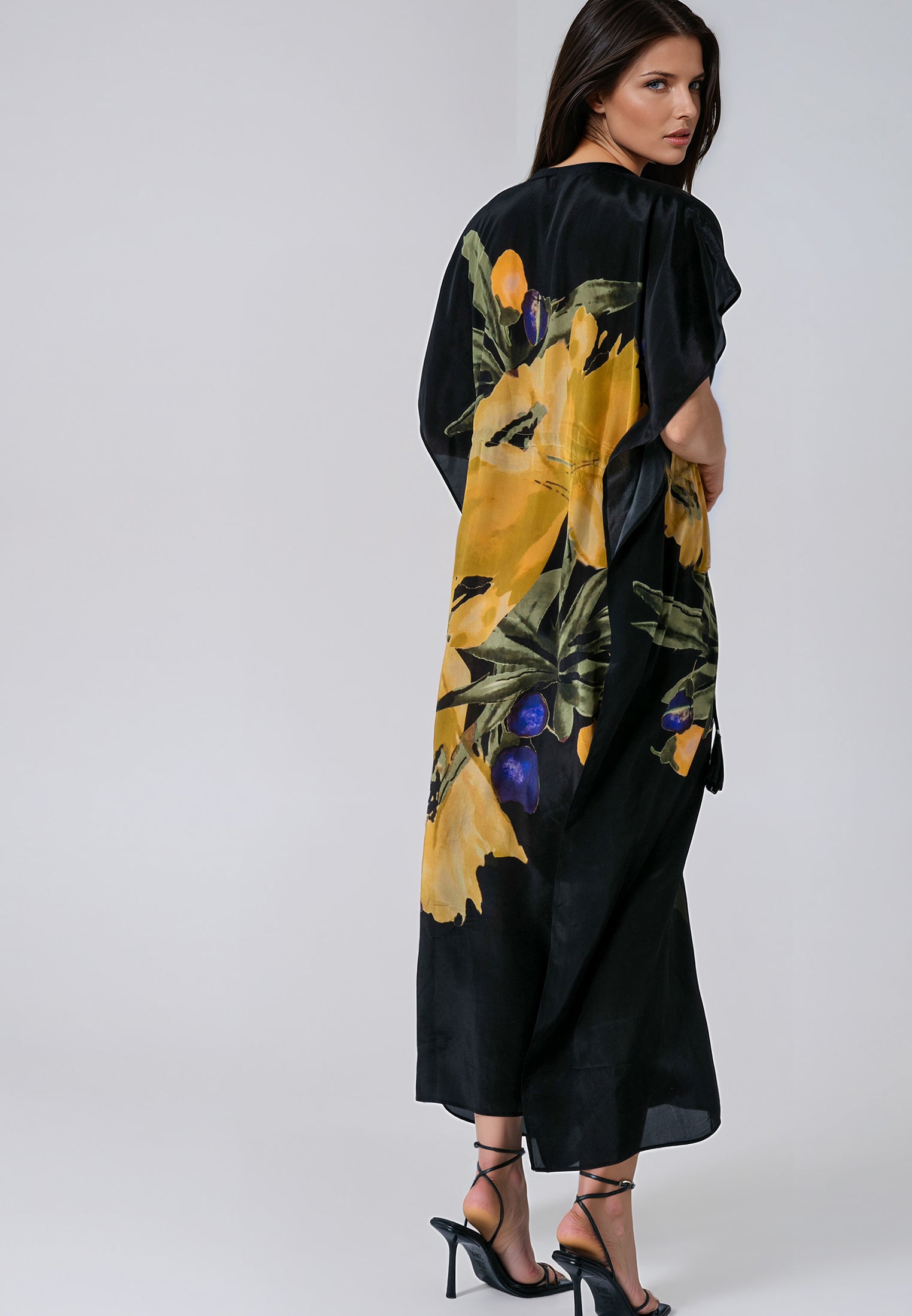 ELINA KAFTAN PRIME YELLOW FLOWER