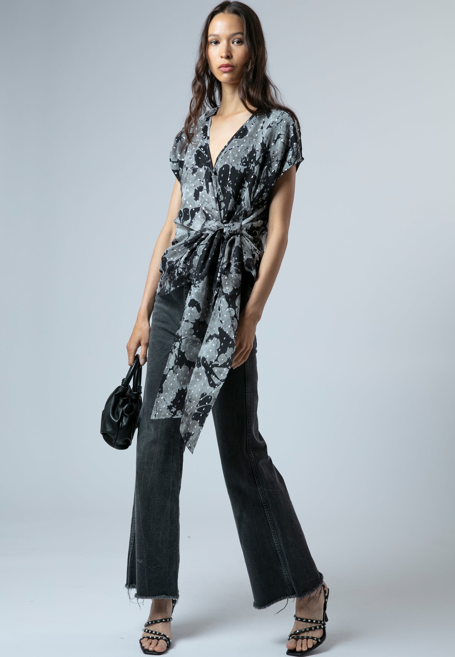 ELINE TOP BLACK & WHITE