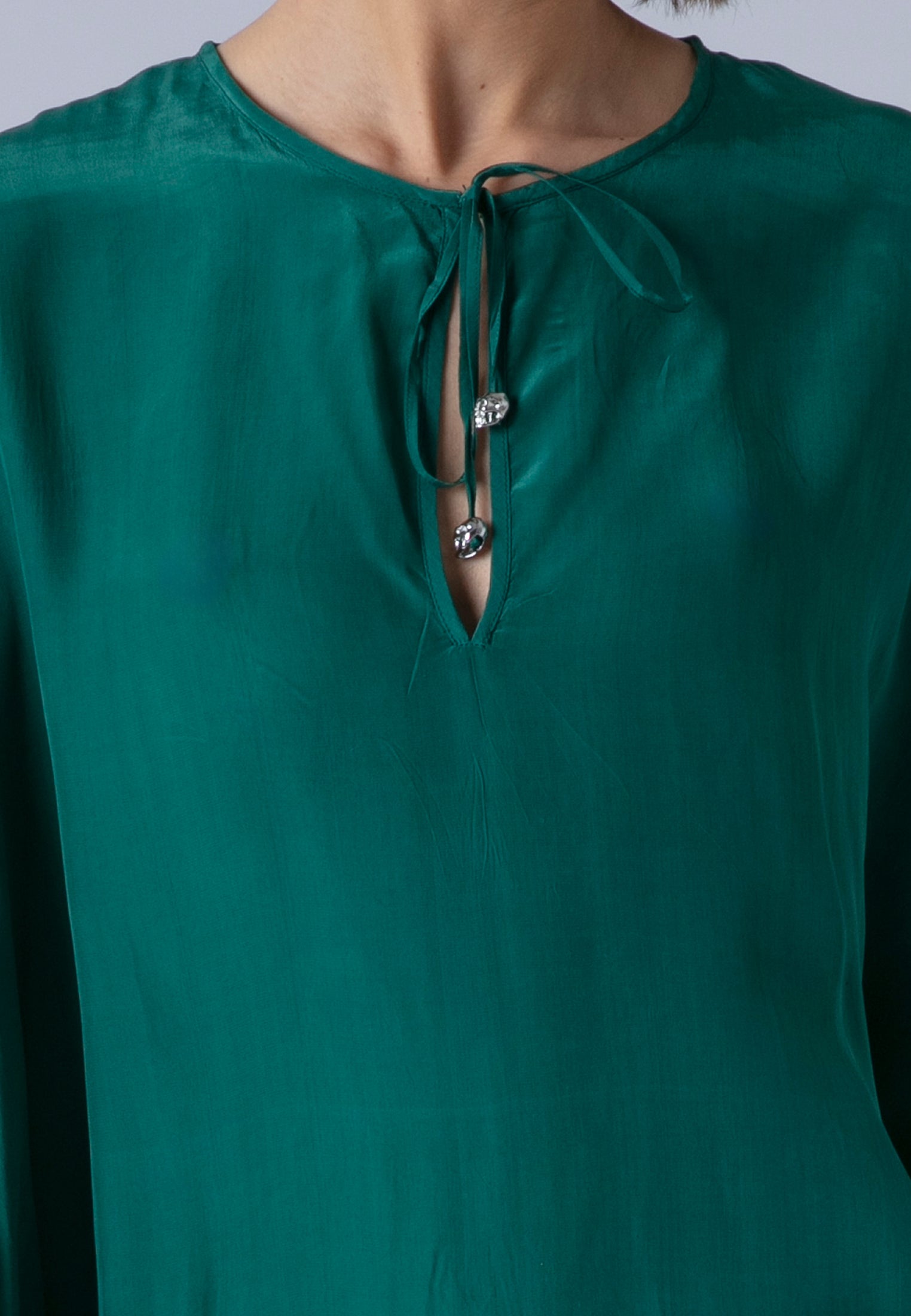 ELLA KAFTAN GREEN & BLACK