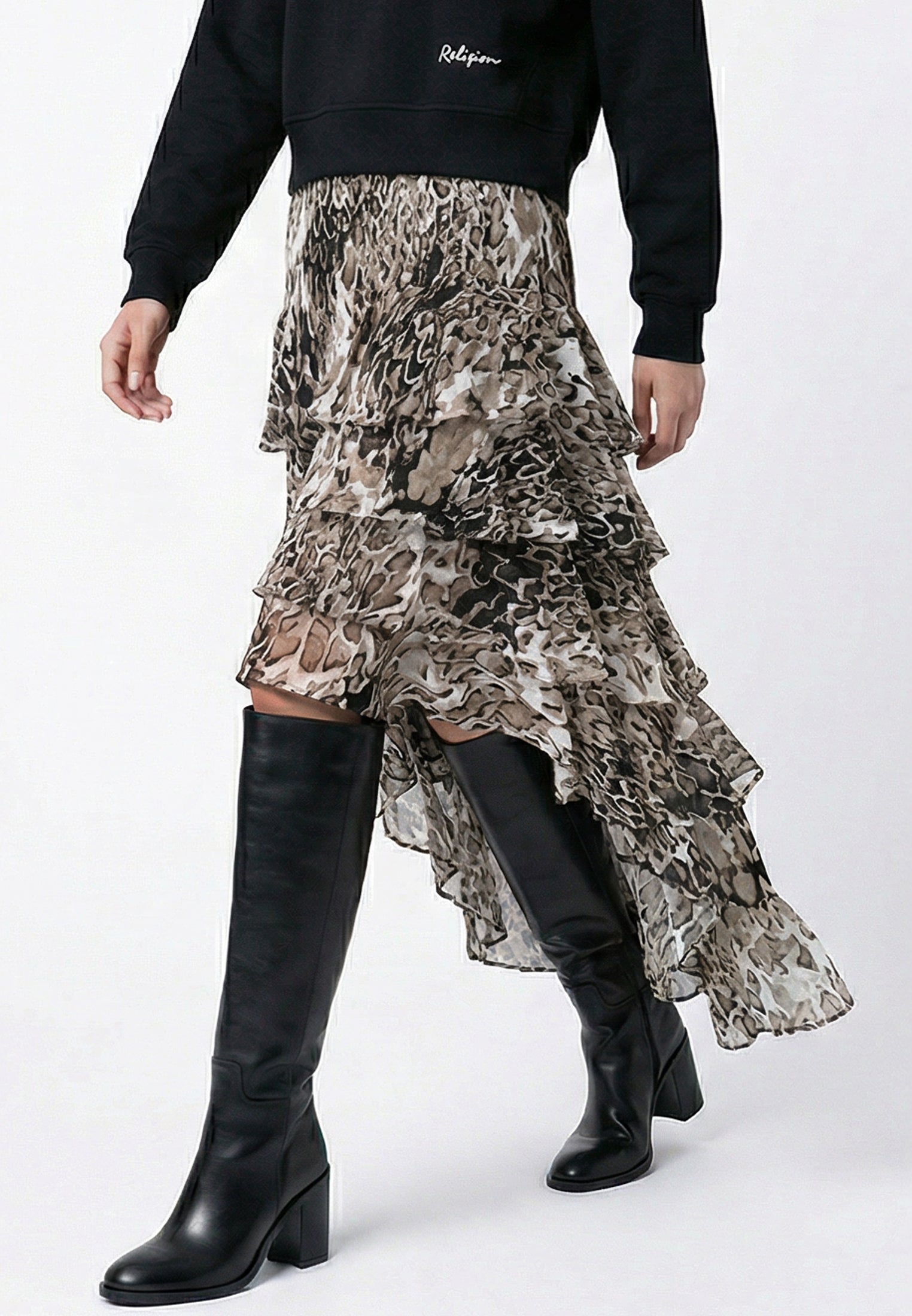 FAE SKIRT ADDER BROWN