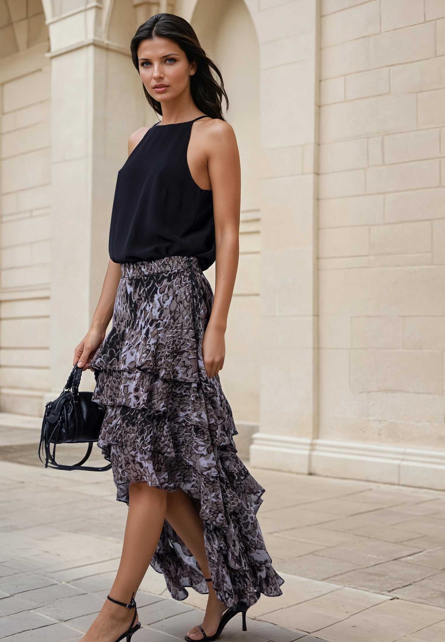 FAE SKIRT ADDER BROWN