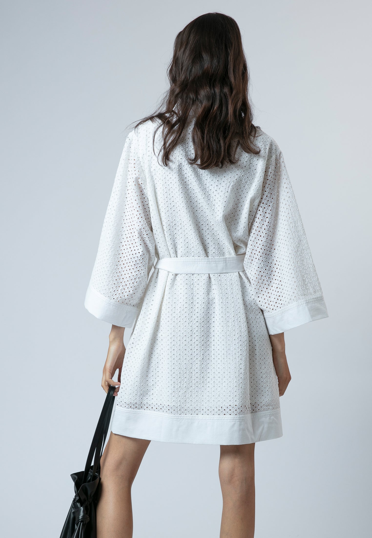 RELIGION Off White Cotton Broderie Anglaise Dress Fiona Tunic