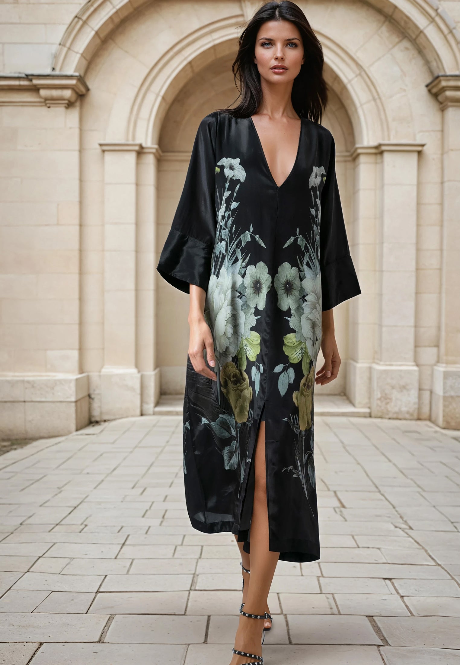 FIONA KAFTAN CAMELLIA