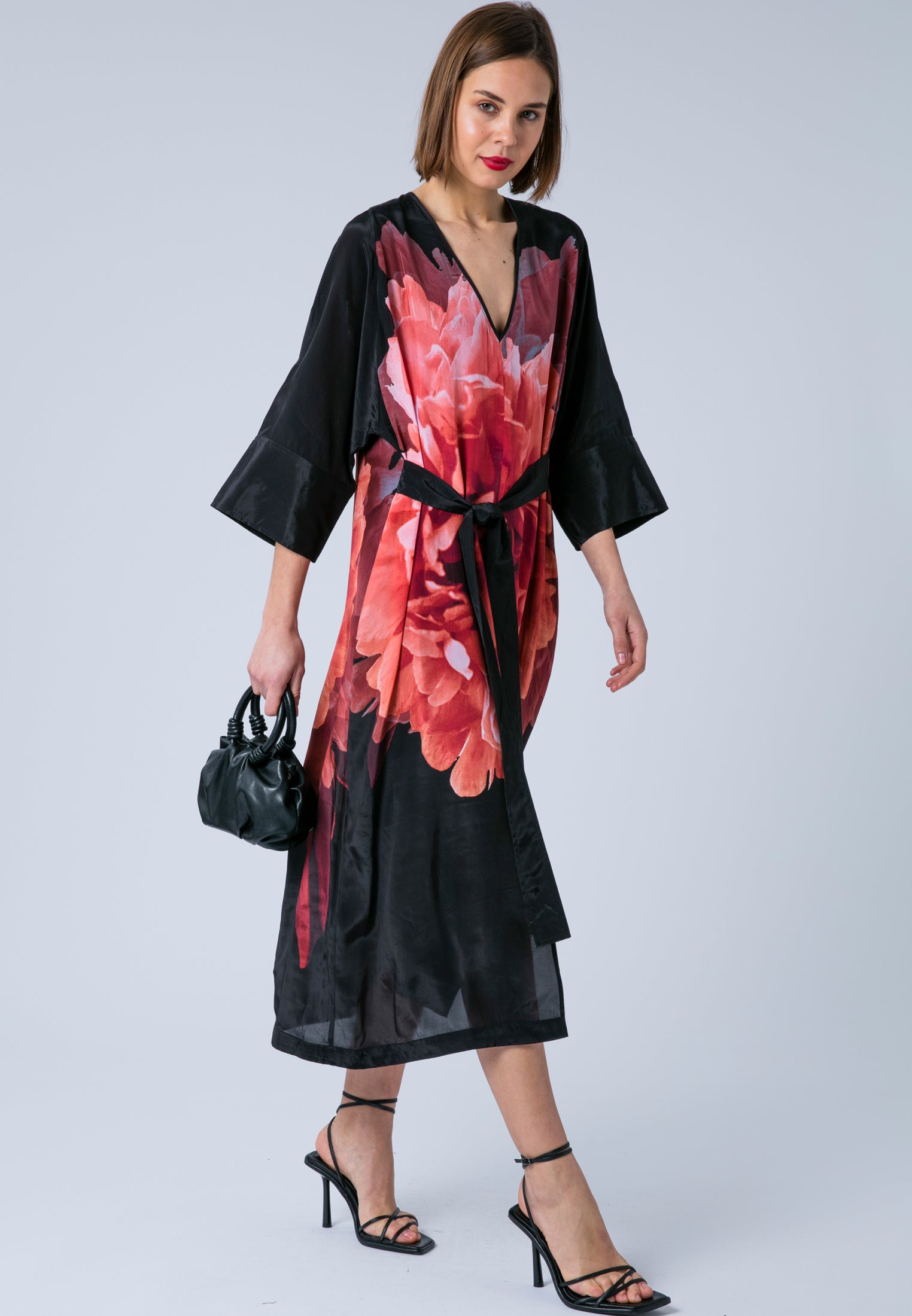 FIONA KAFTAN PARADISE TERRACOTTA