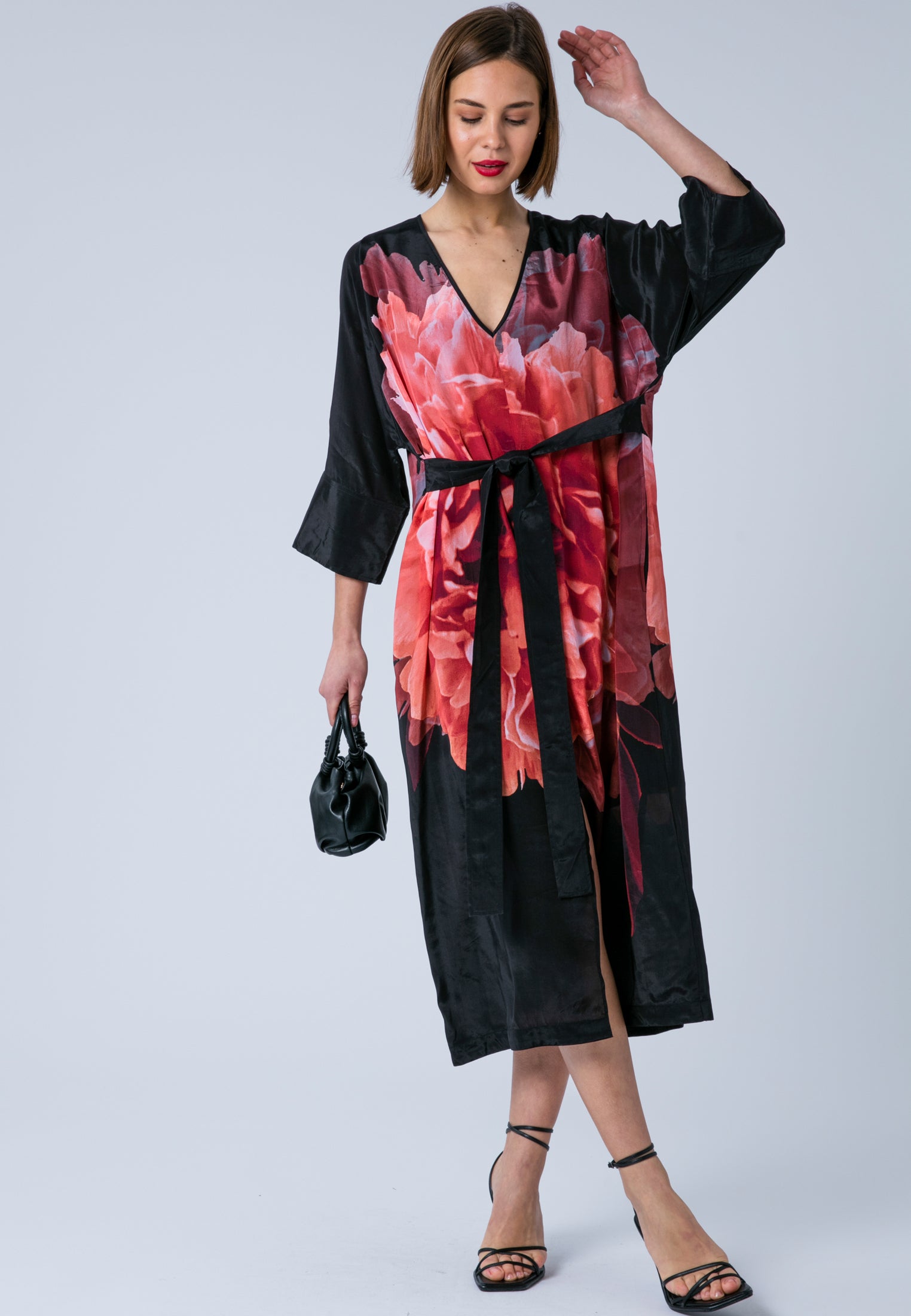 FIONA KAFTAN PARADISE TERRACOTTA