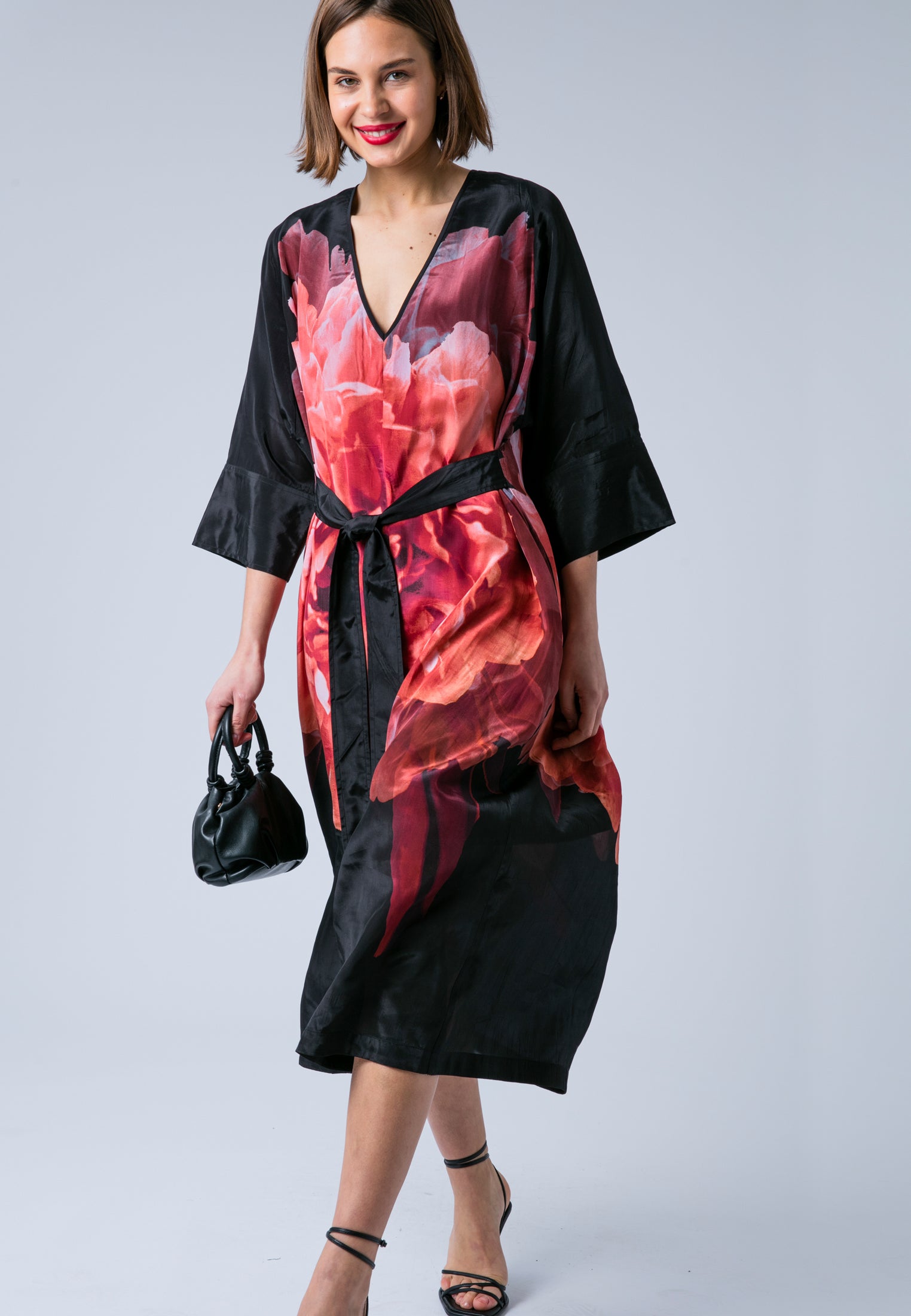 FIONA KAFTAN PARADISE TERRACOTTA