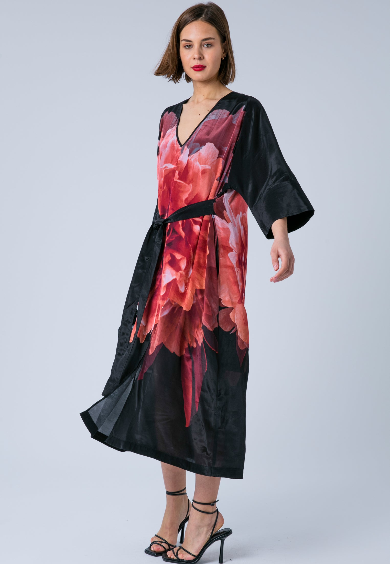 FIONA KAFTAN PARADISE TERRACOTTA