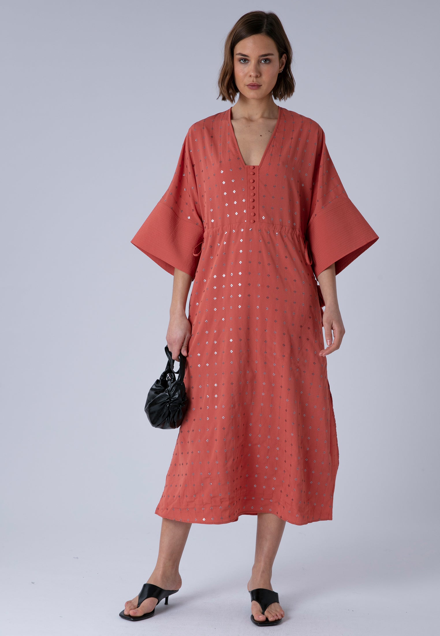 HELENA KAFTAN BURNT SIENNA