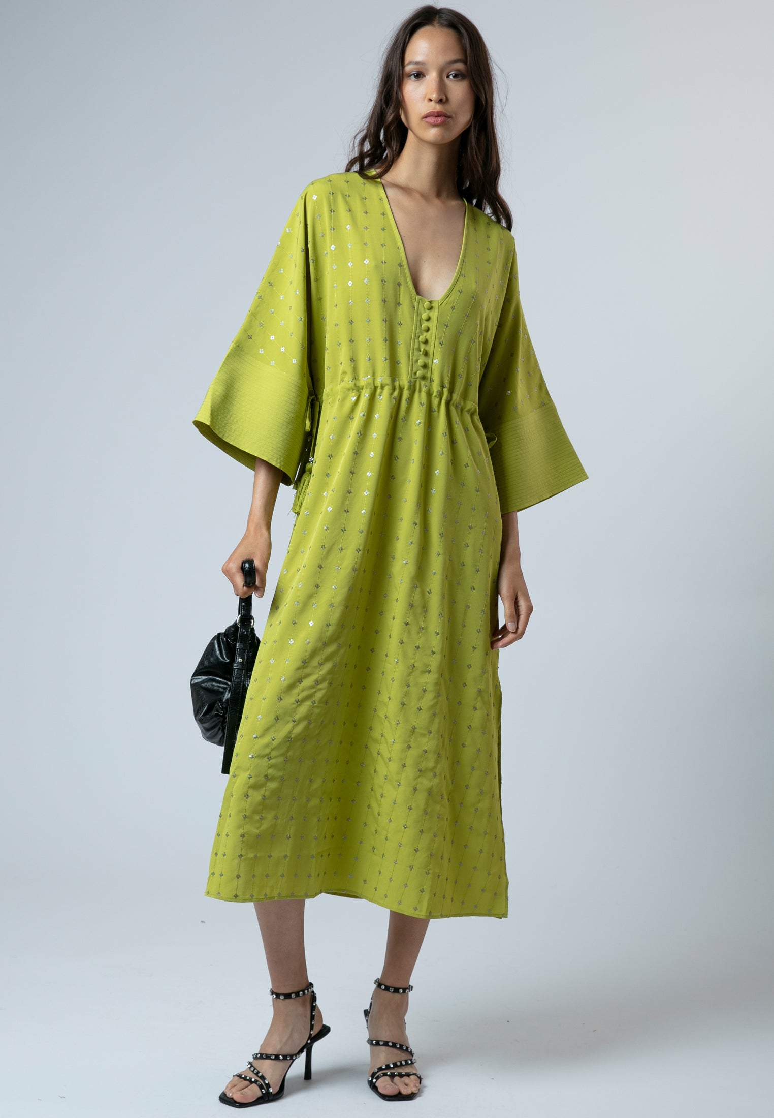 HELENA KAFTAN LIME GREEN