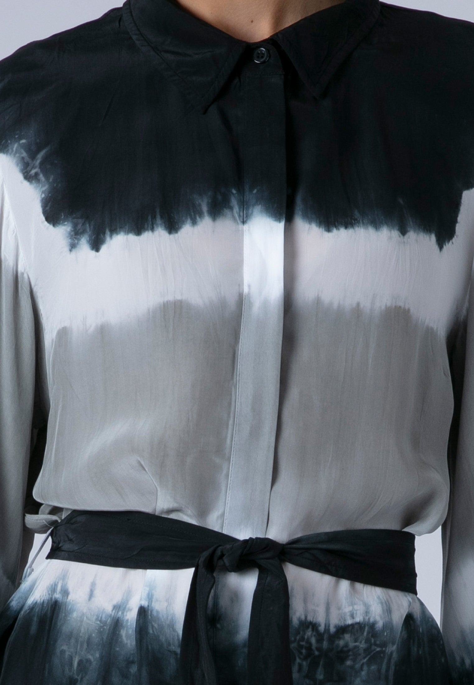 LAUREN TUNIC BLACK & GREY