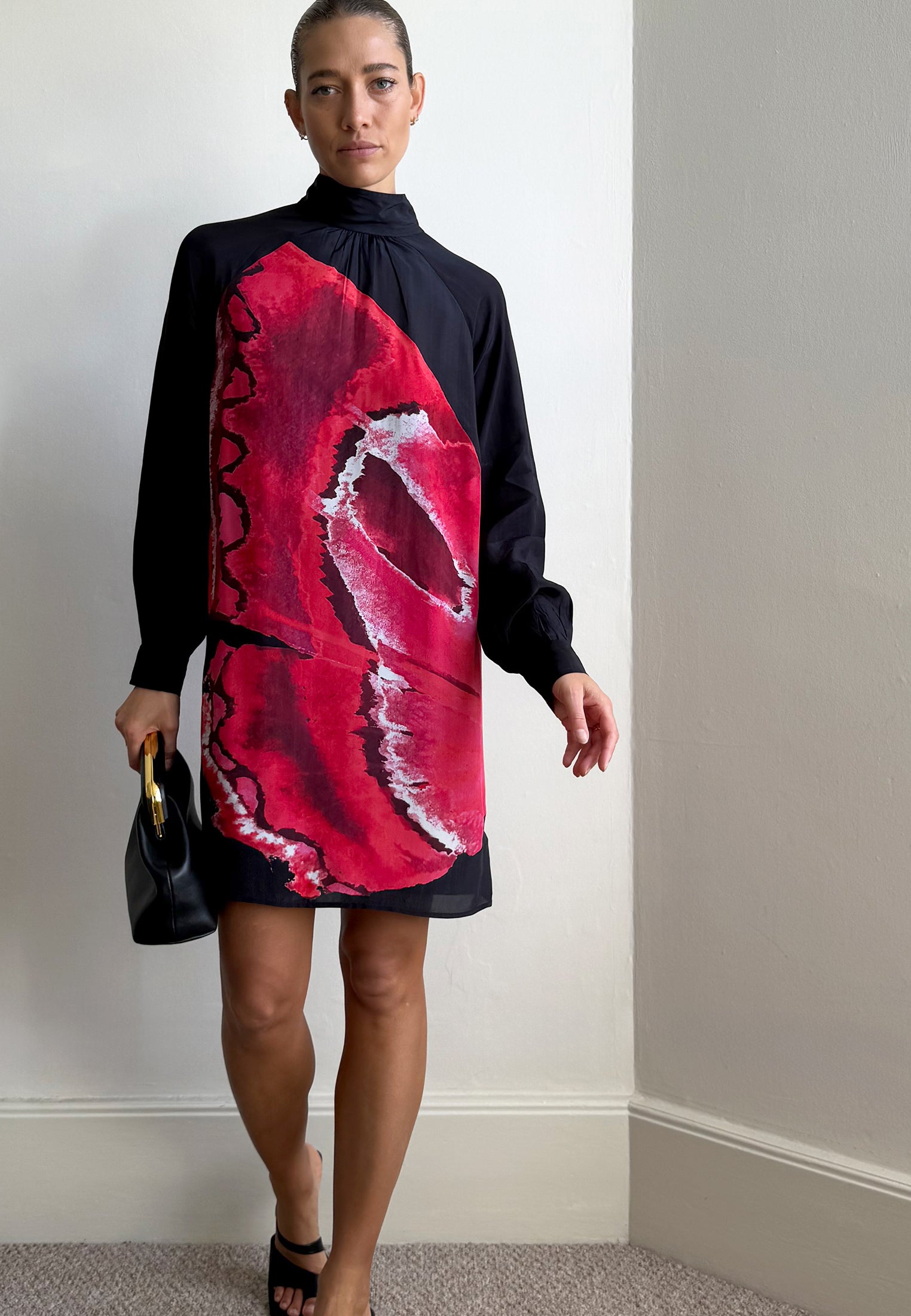 LAUREN DRESS ASCENT PINK