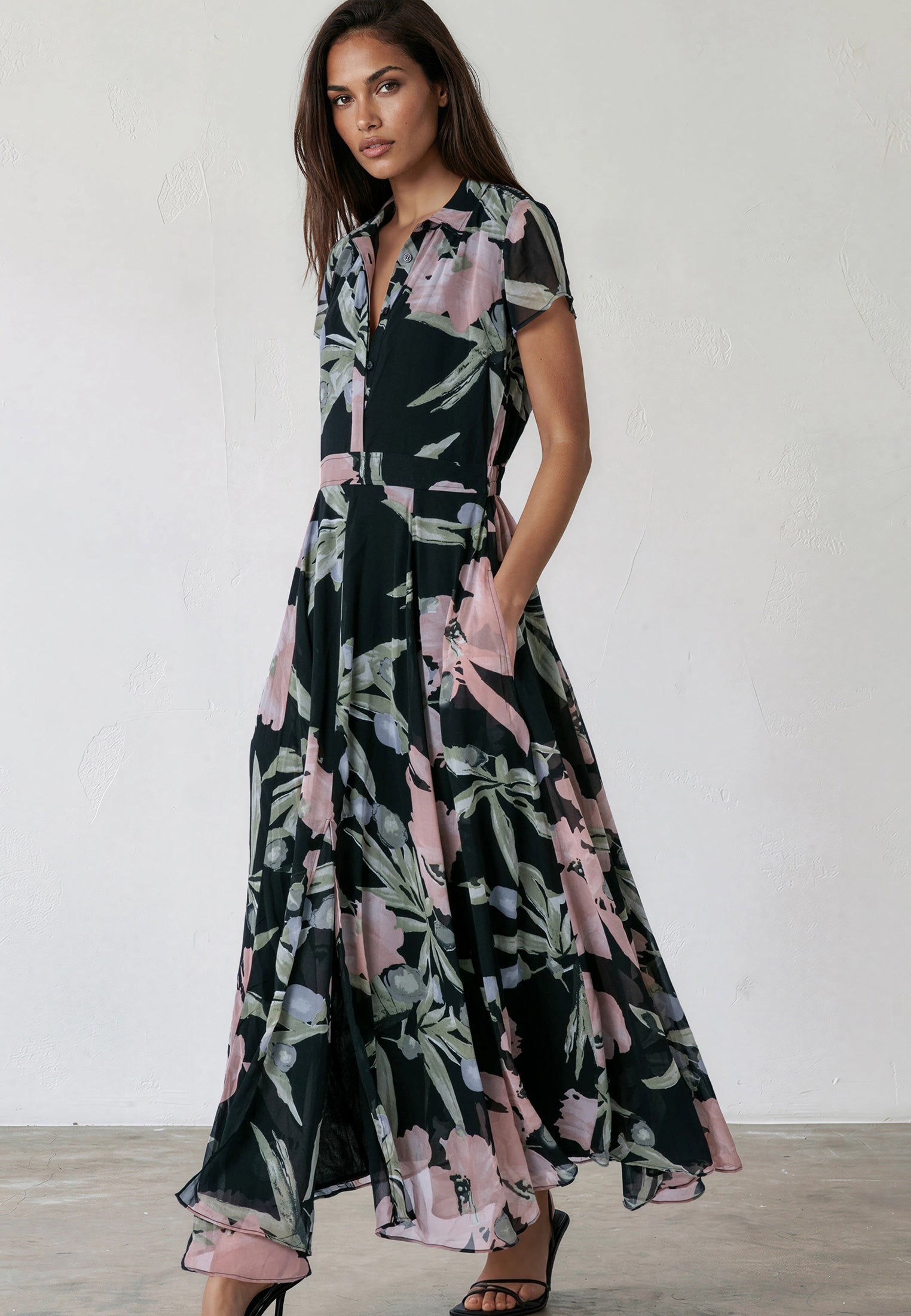 AVA SHIRT DRESS PRIME ASHES