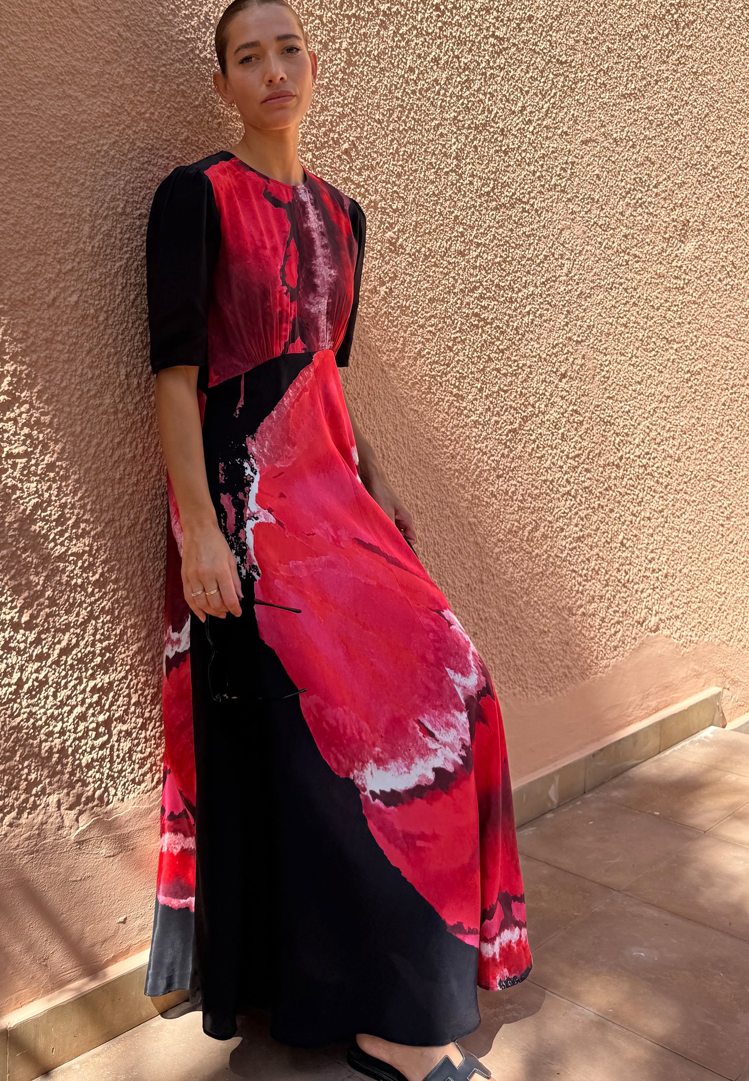 SIENNA MAXI DRESS ASCENT PINK