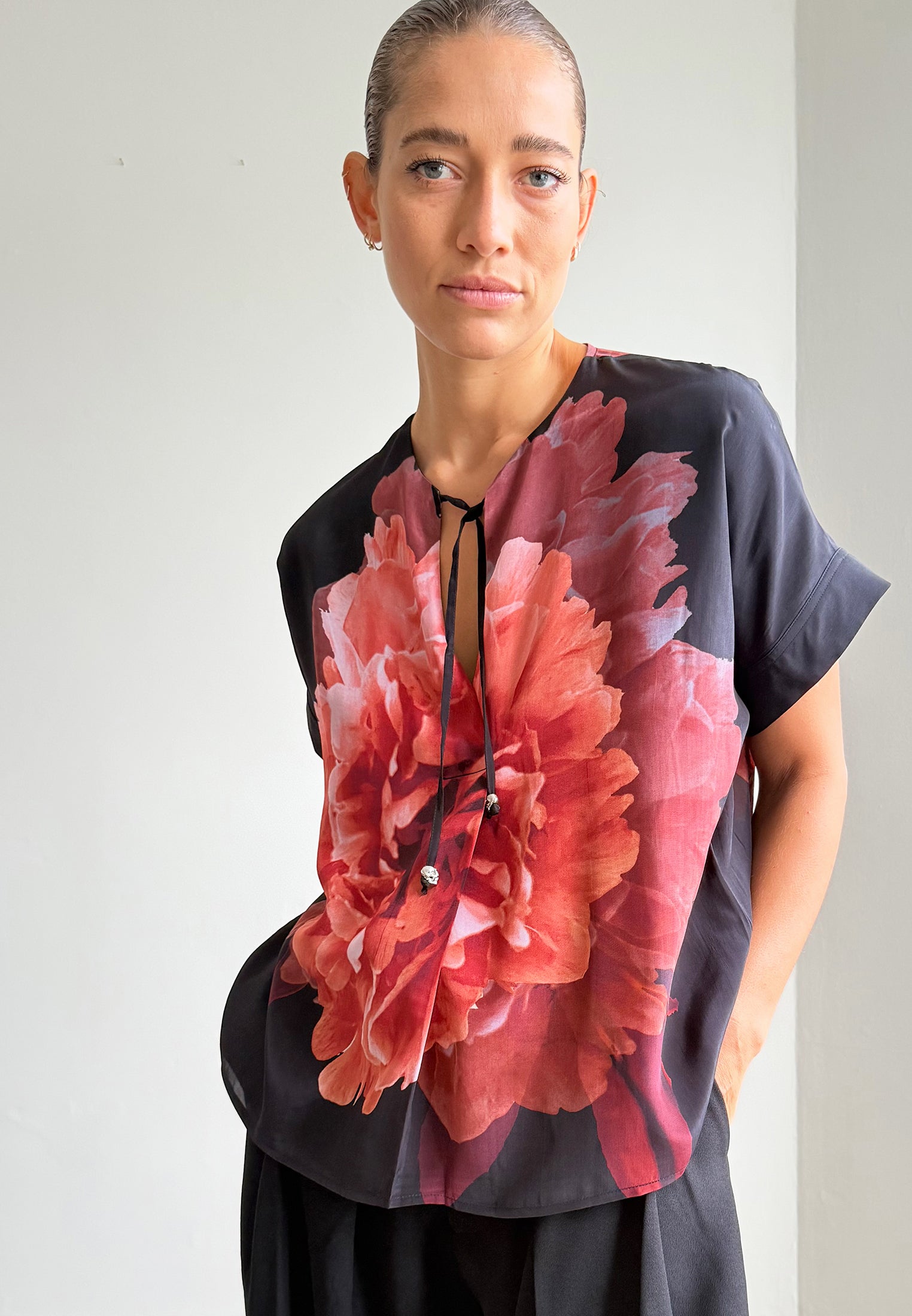 TAYLOR TOP PARADISE TERRACOTTA ORANGE