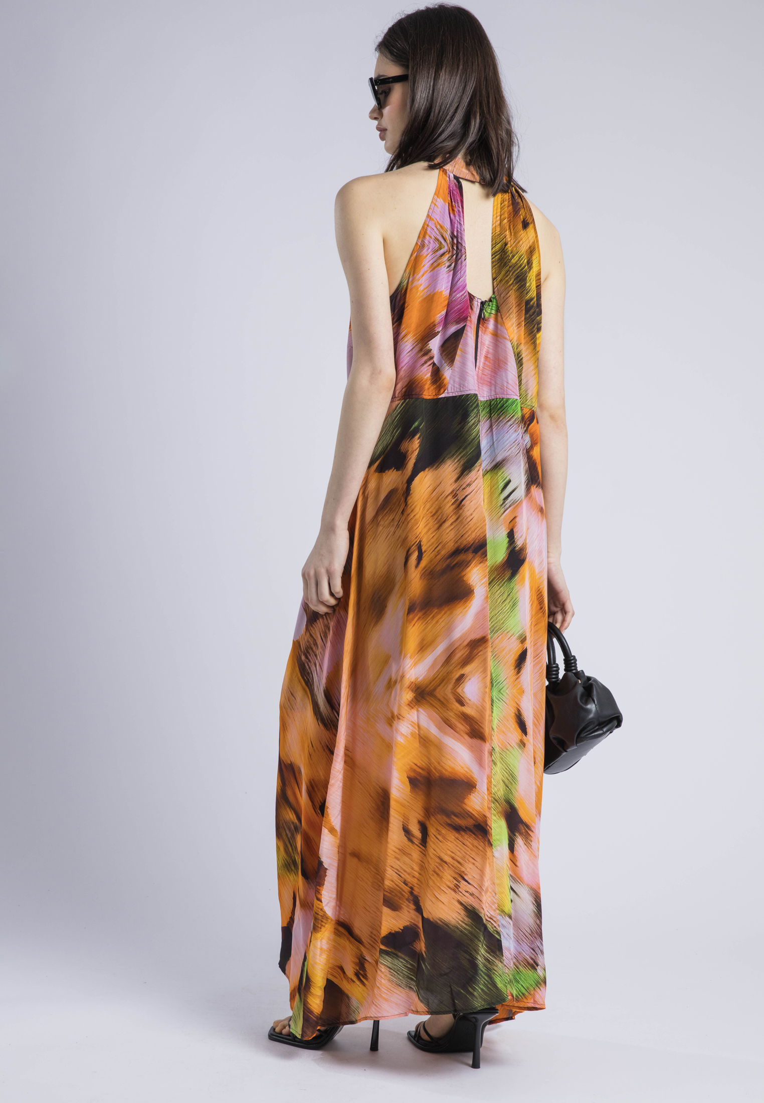 GLOW DRESS OBSCURE ORANGE