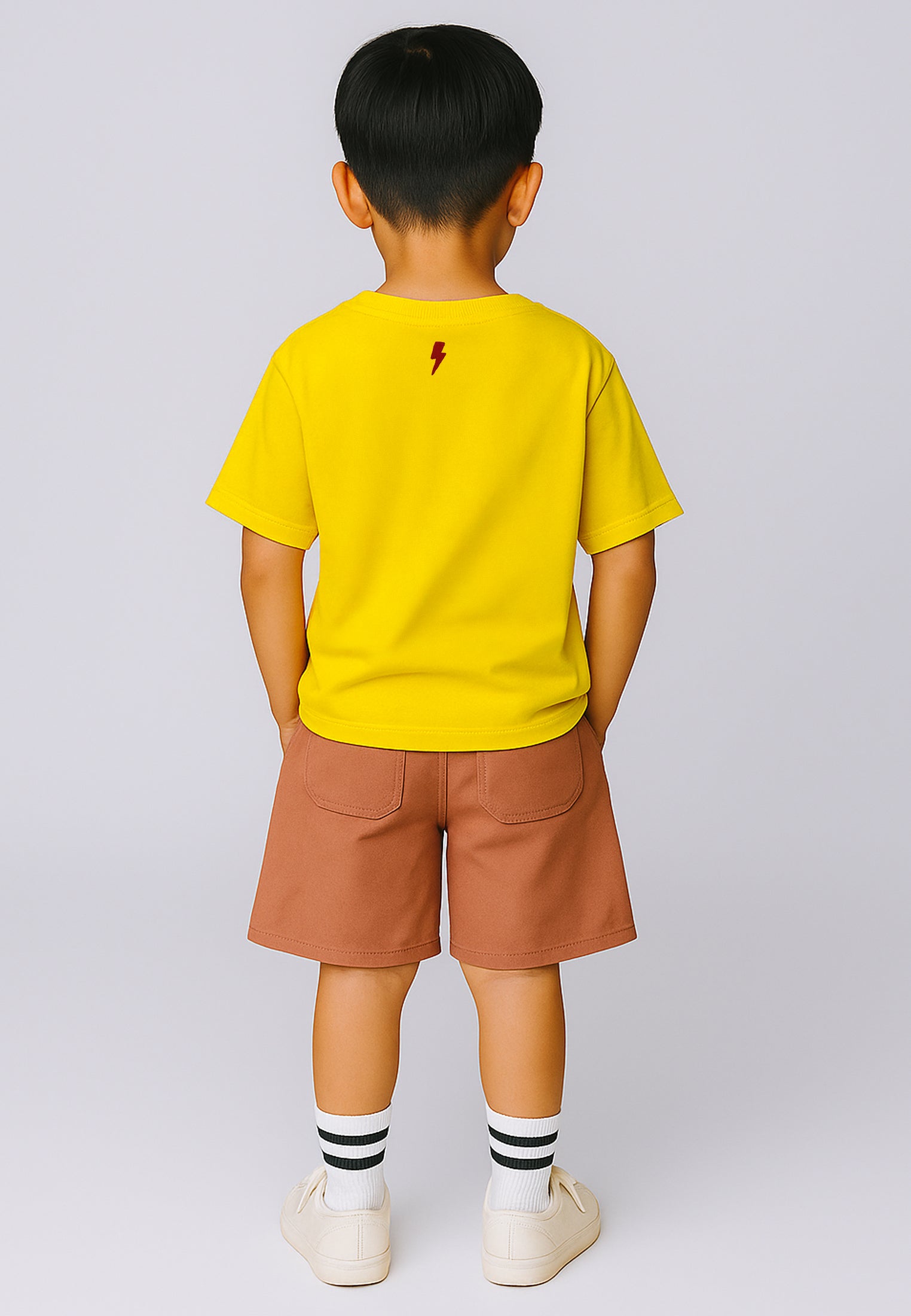 GOOD VIBES BOYS T-SHIRT YELLOW