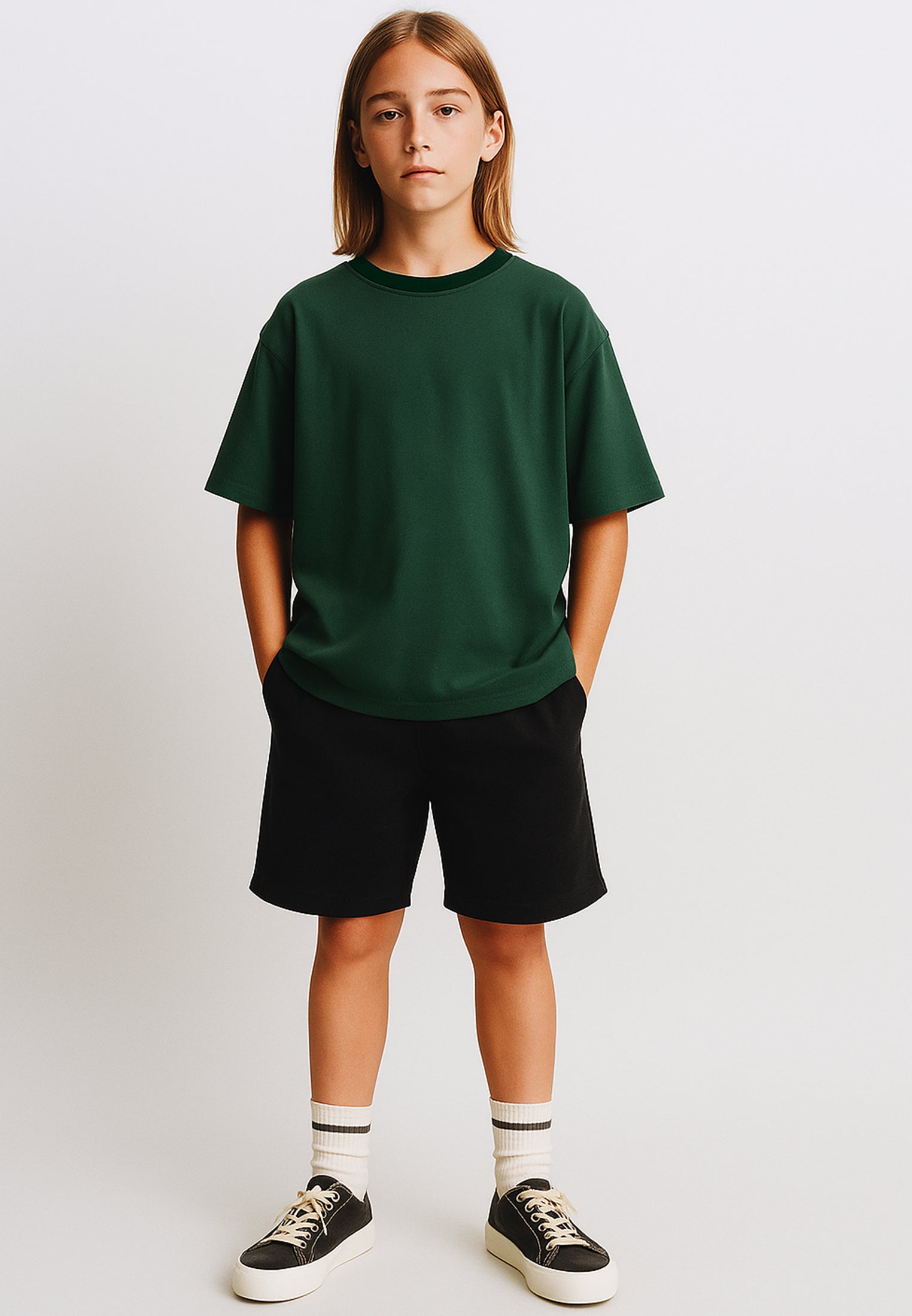 RELIGION BOYS OVERSIZED T-SHIRT GREEN