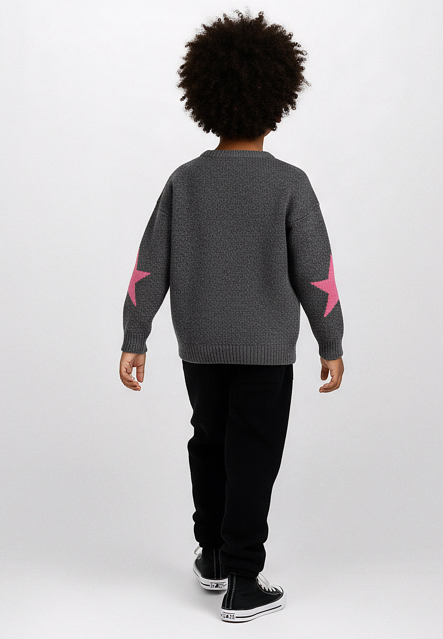 BOYS DREAMER JUMPER CHARCOAL