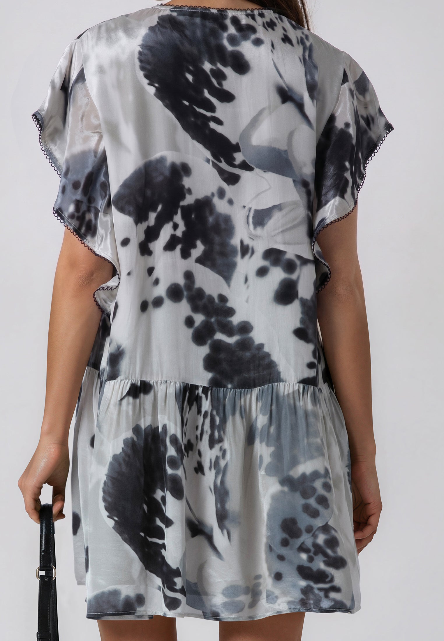 ARA TUNIC ORCHID BLACK