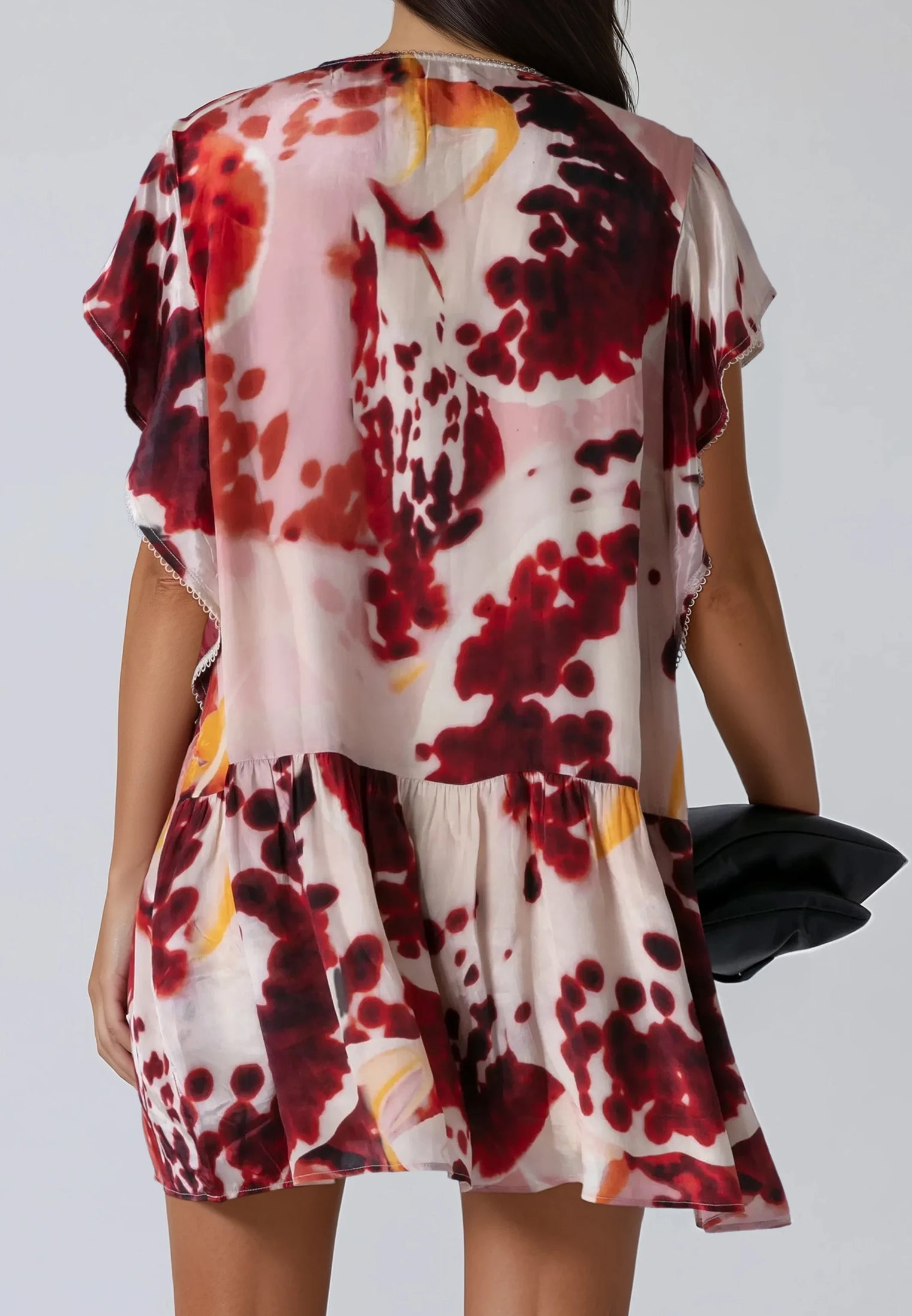 ARA TUNIC ORCHID TERRACOTTA