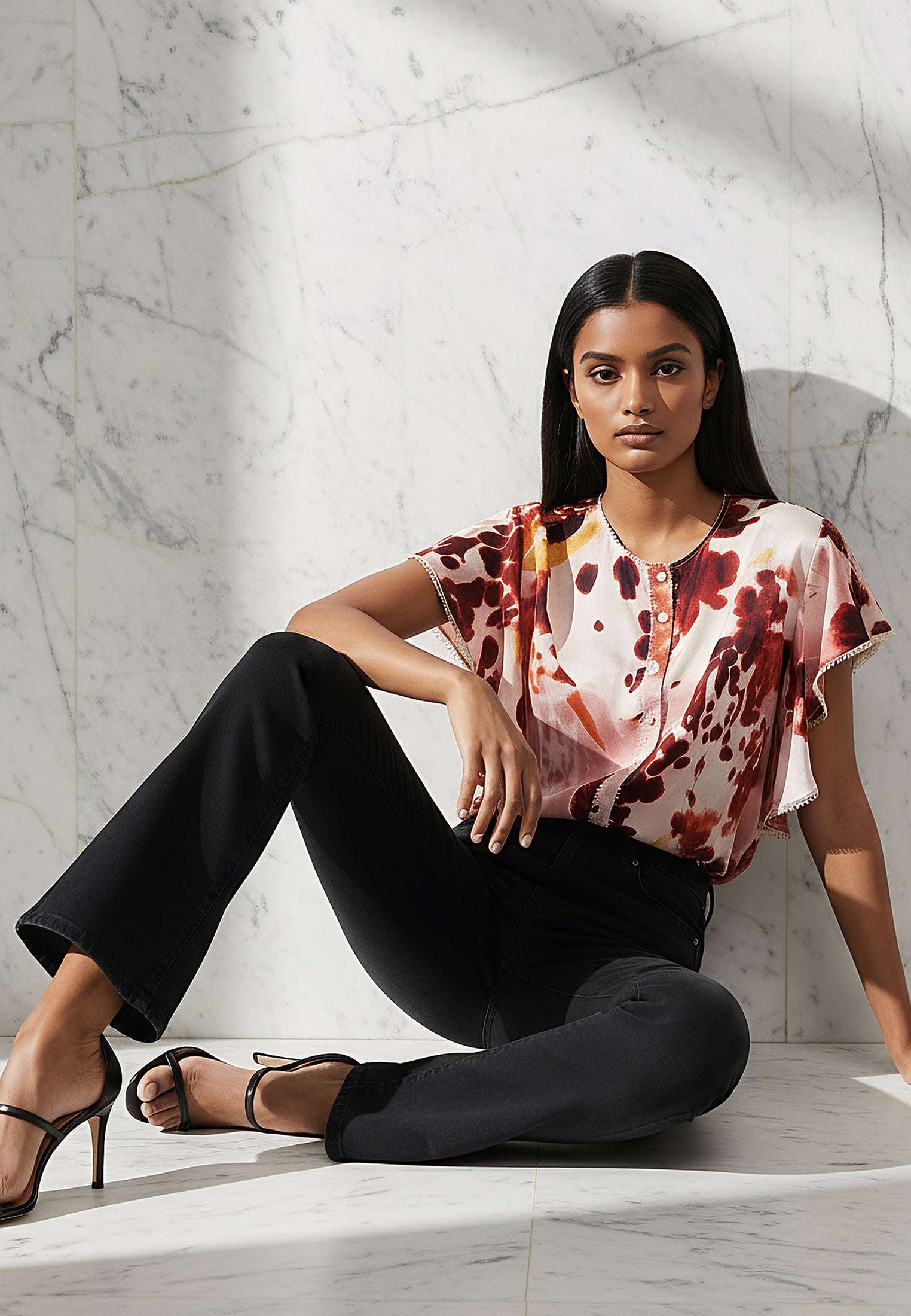 ARA TOP ORCHID TERRACOTTA