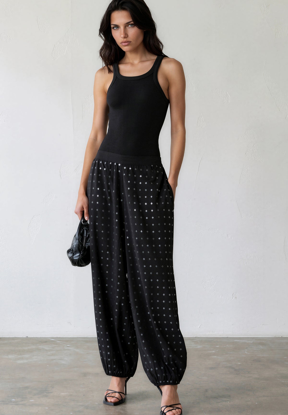 KARA TROUSERS BLACK