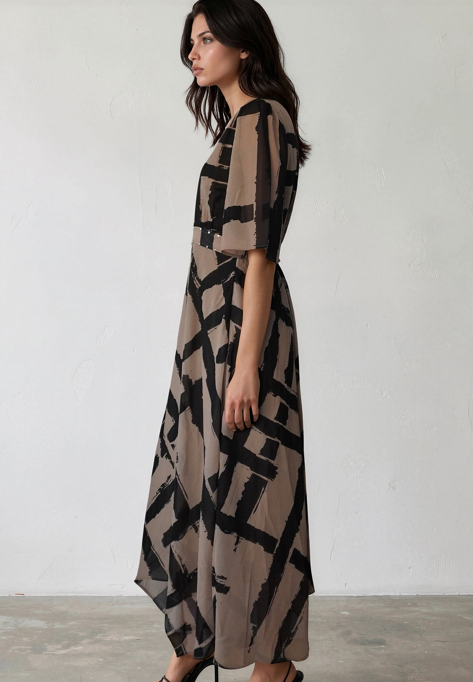 SOLSTICE TEA DRESS SELVAGE COCO