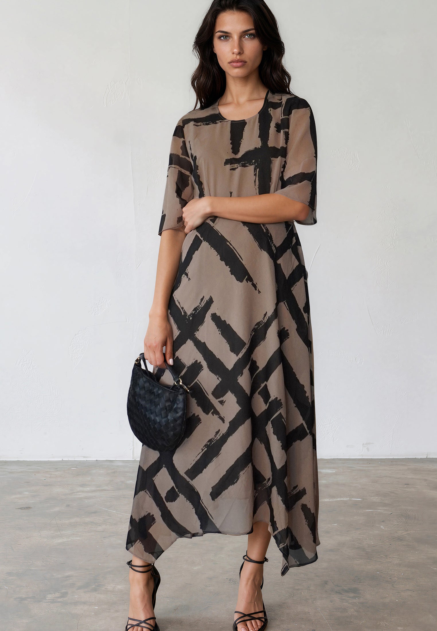 SOLSTICE TEA DRESS SELVAGE COCO
